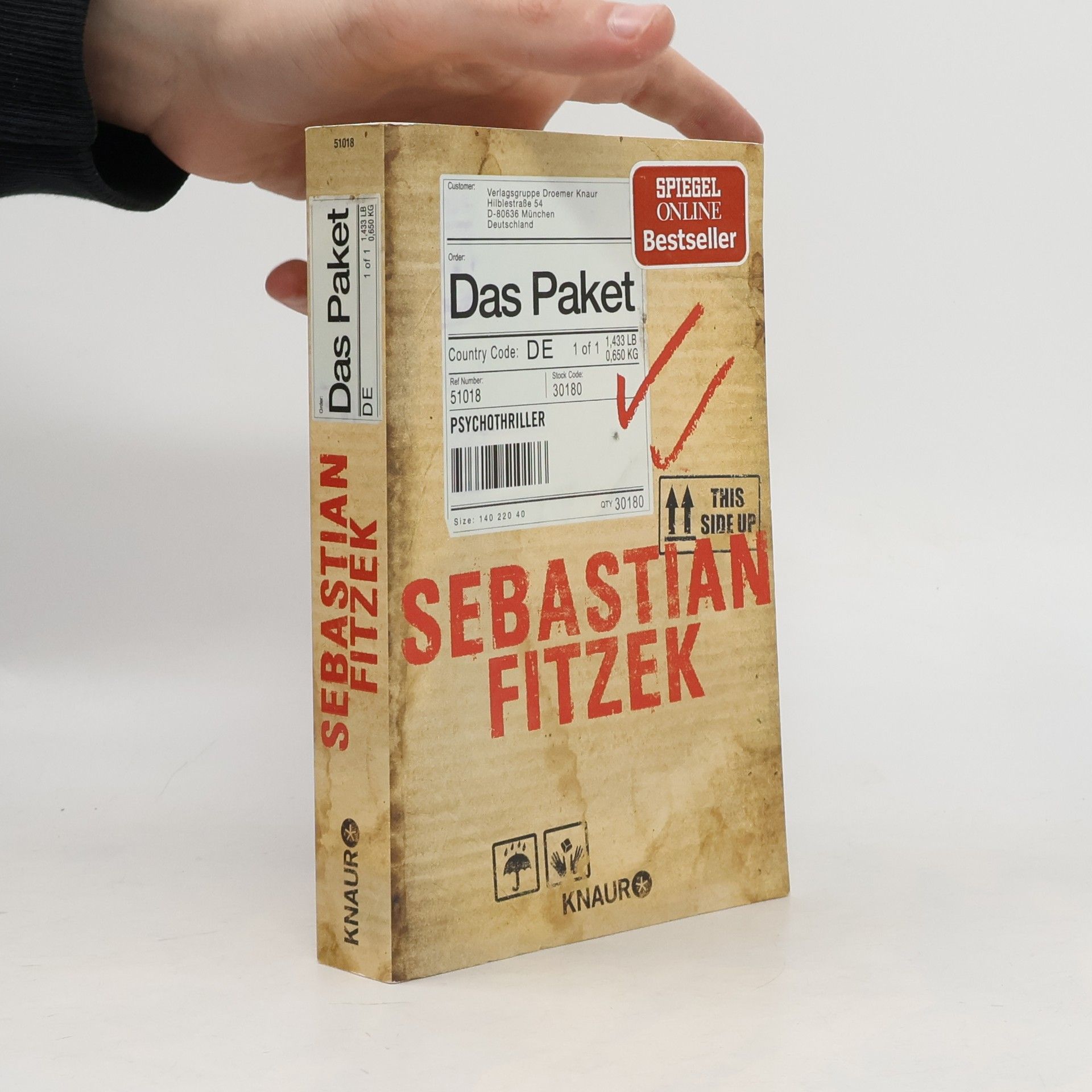 Sebastian Fitzek Das Paket