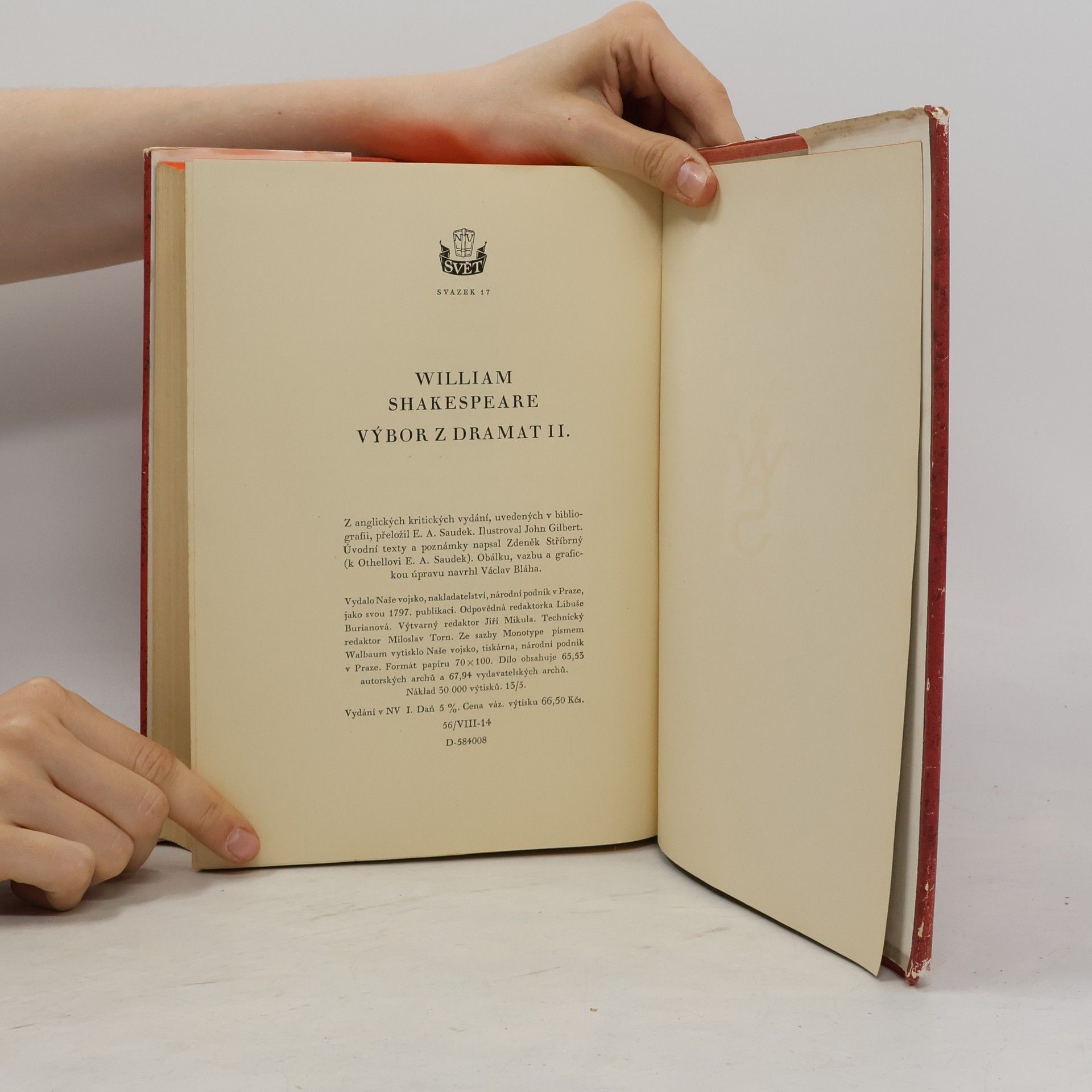 William Shakespeare William Shakespeare: Výbor z dramat 2