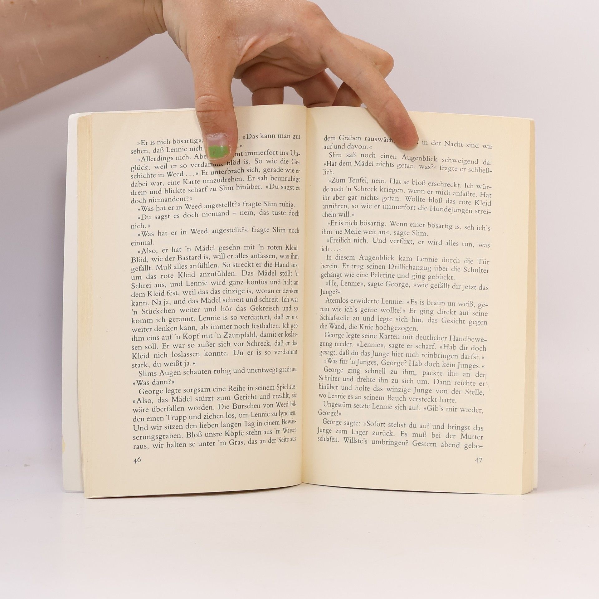 John Steinbeck Von Mäusen und Menschen