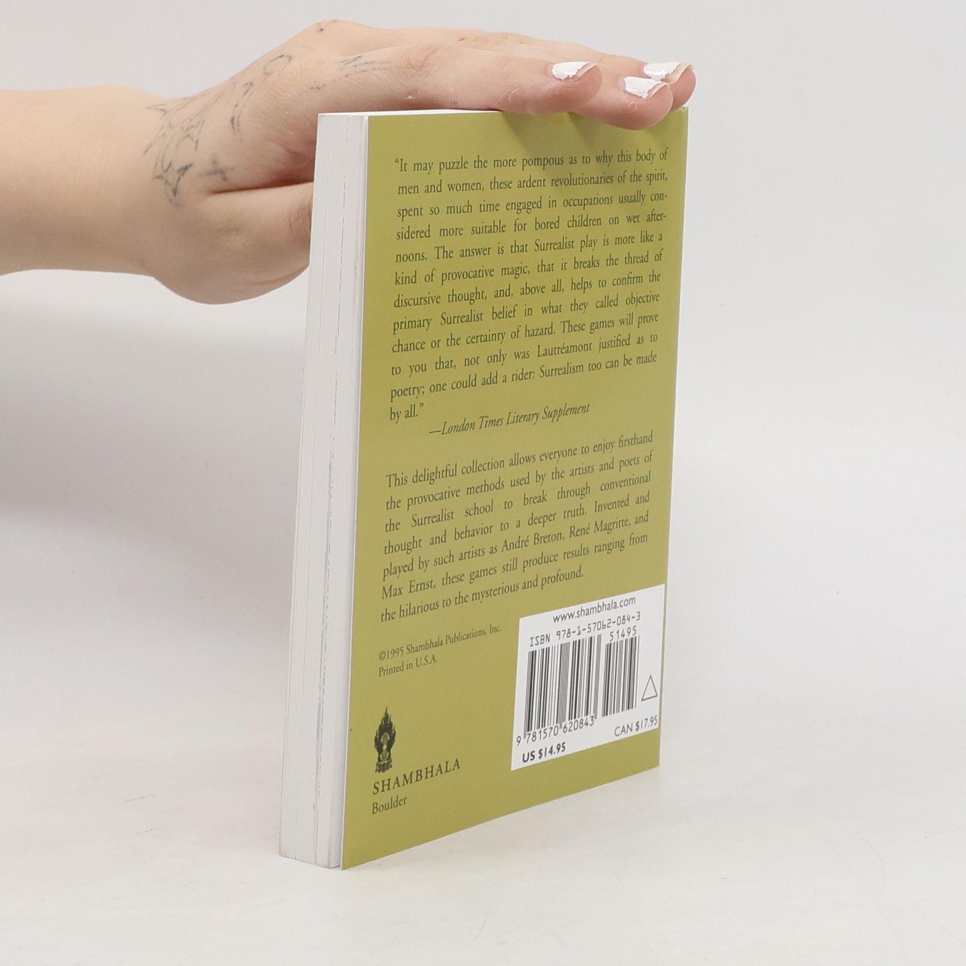Mel Gooding A Book Of Surrealist Games, A