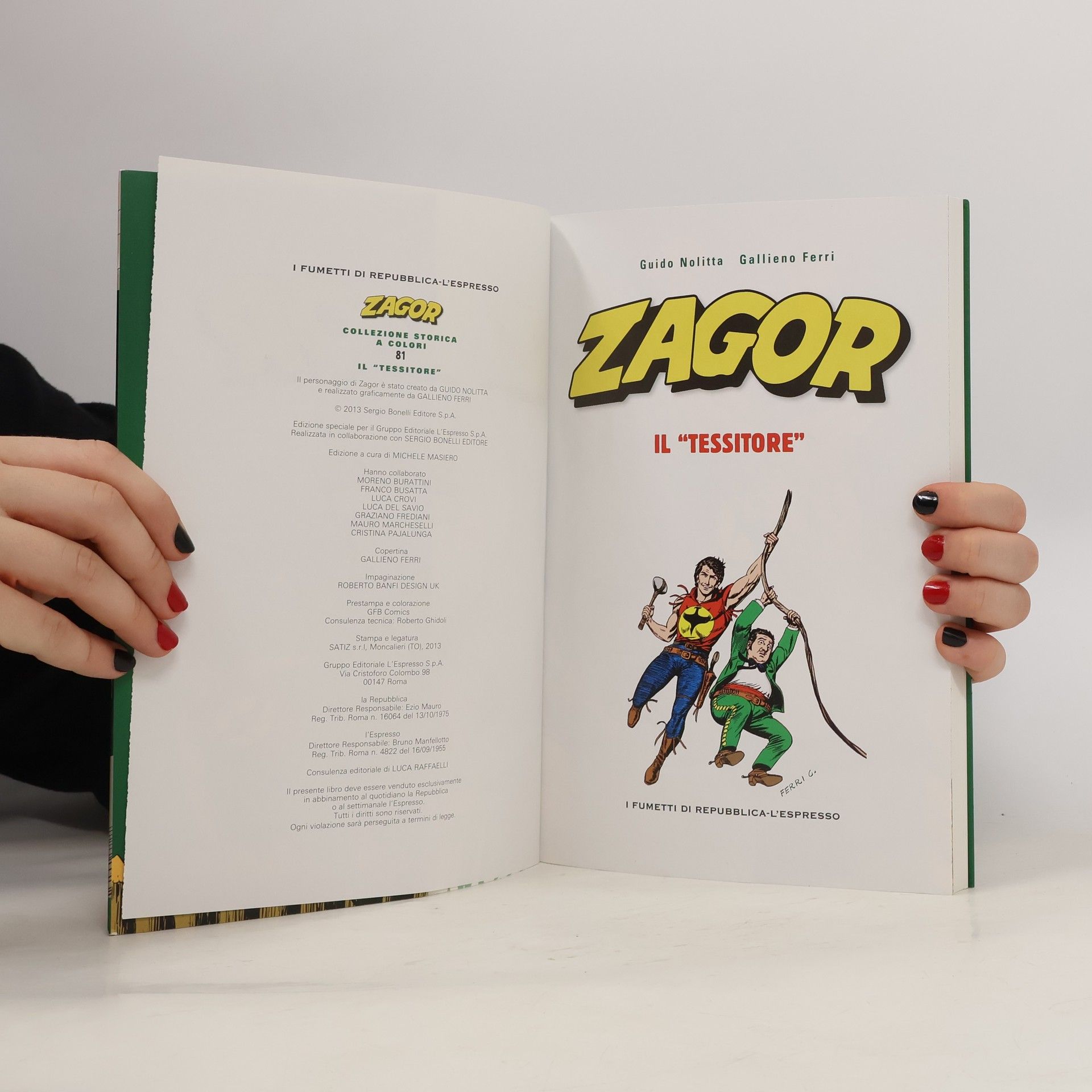 Guido Nolitta Zagor 81