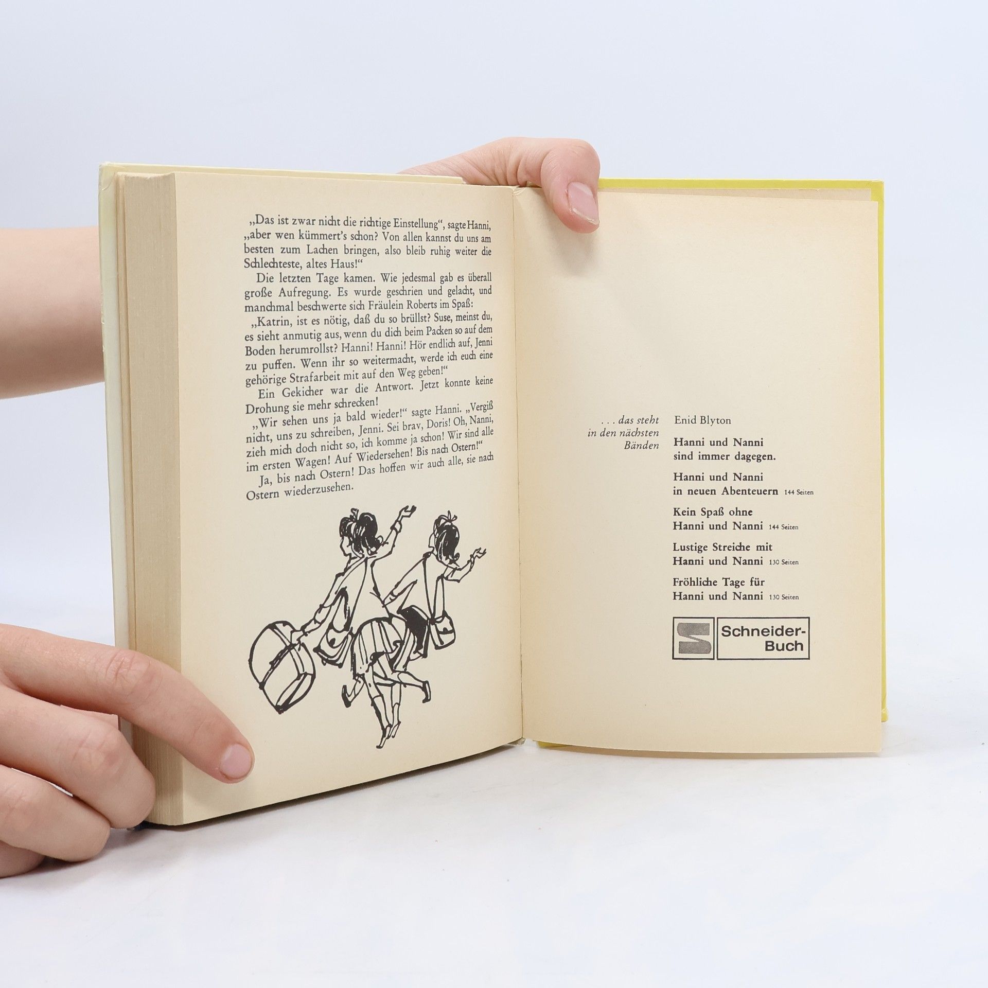 Enid Blyton Hanni und Nanni schmieden neue Pläne