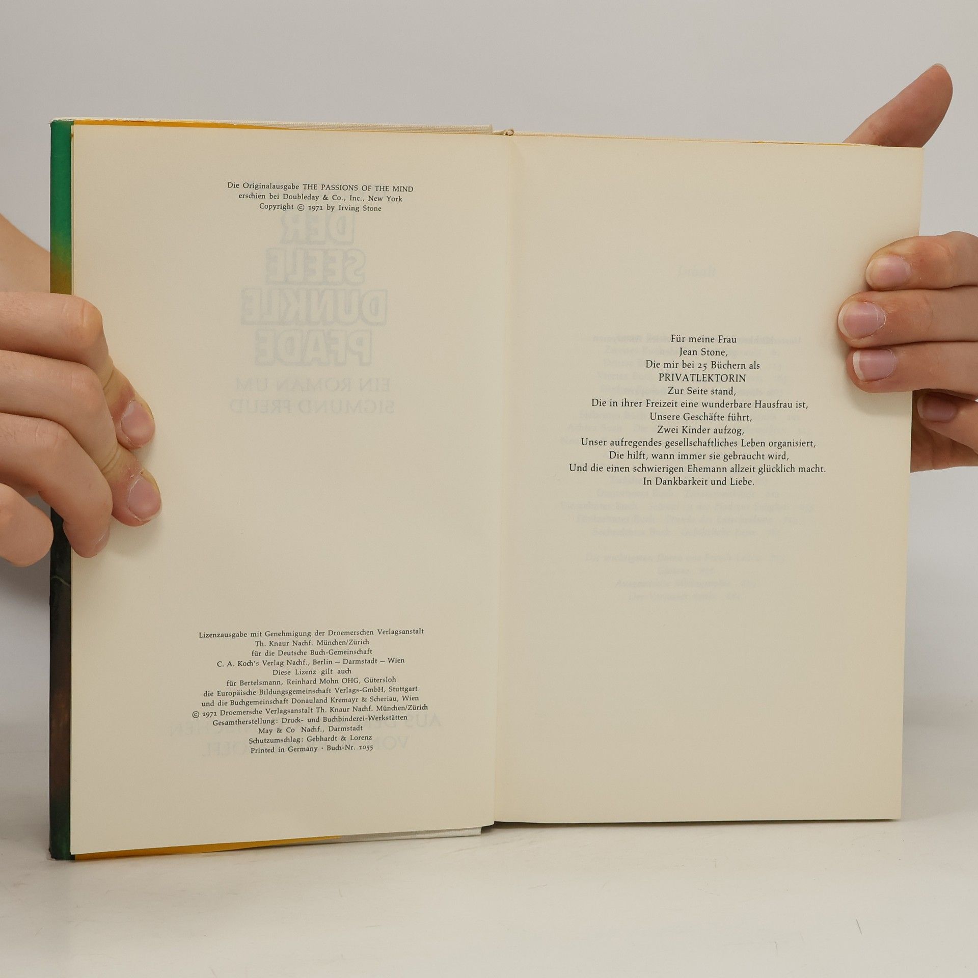 Irving Stone Der Seele dunkle Pfade