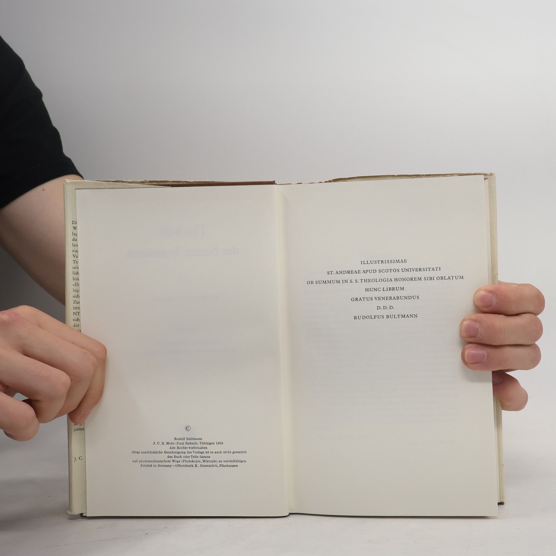 Rudolf Bultmann Theologie des Neuen Testaments