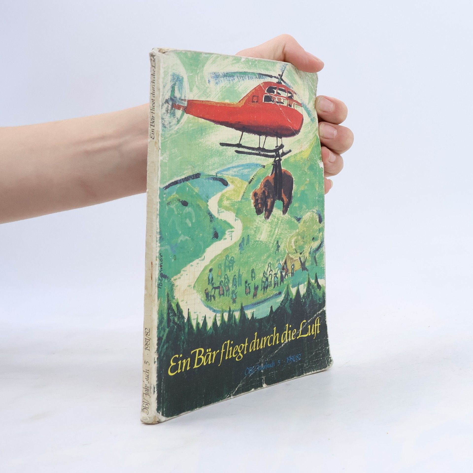Collectif d'auteurs Ein Bär fliegt durch die Luft
