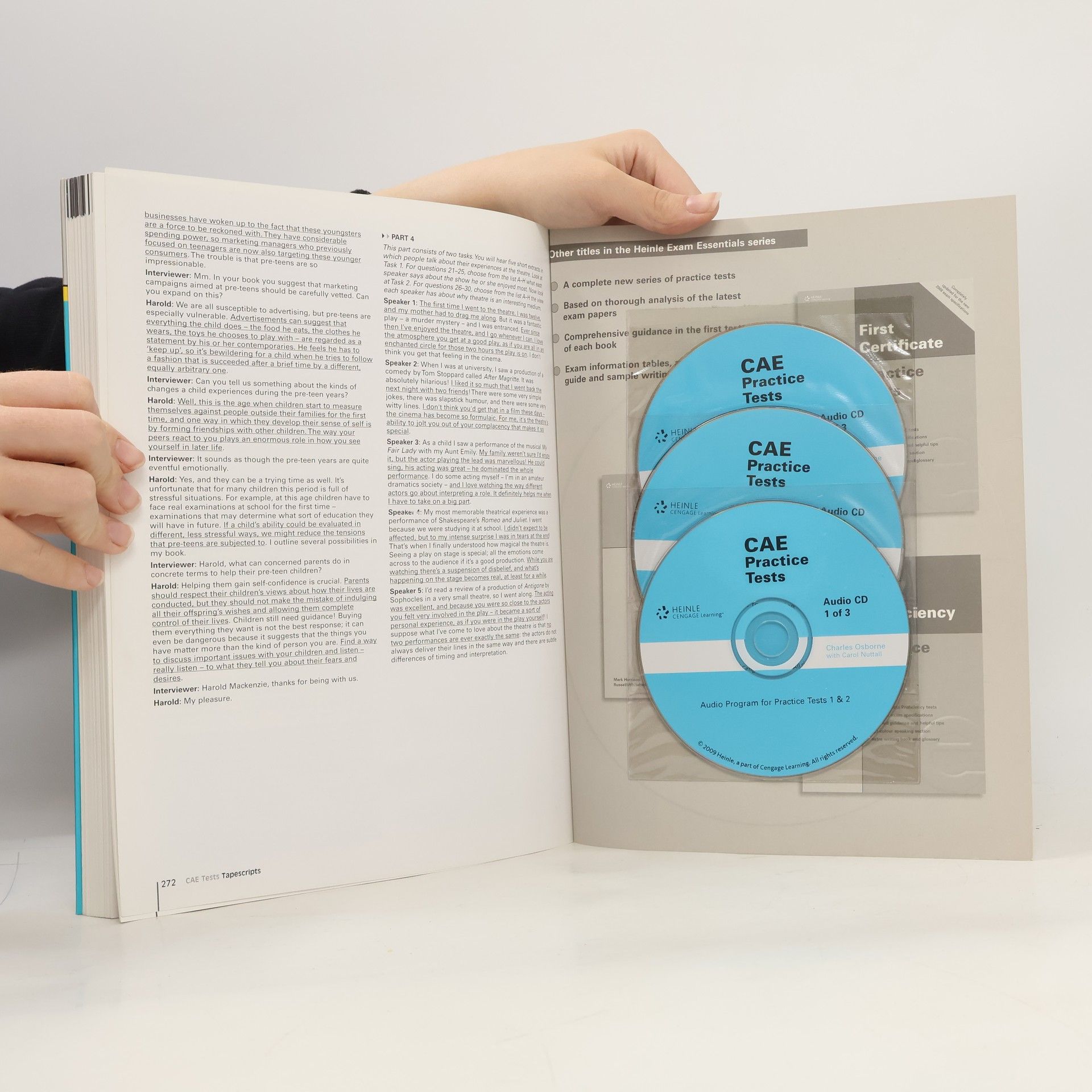 Charles Osborne CAE practice tests with key