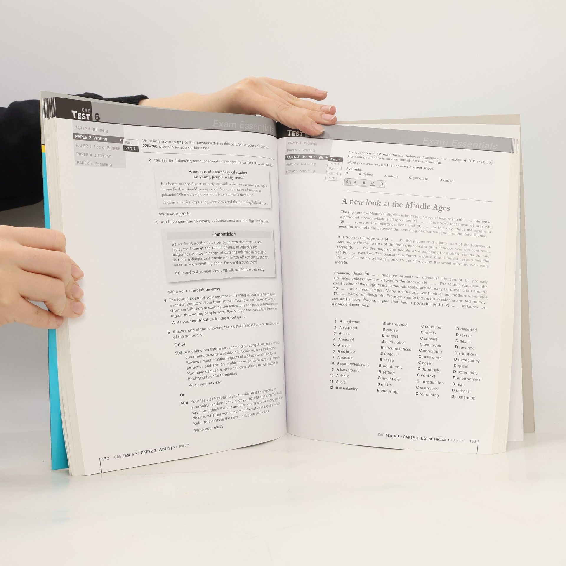 Charles Osborne CAE practice tests with key