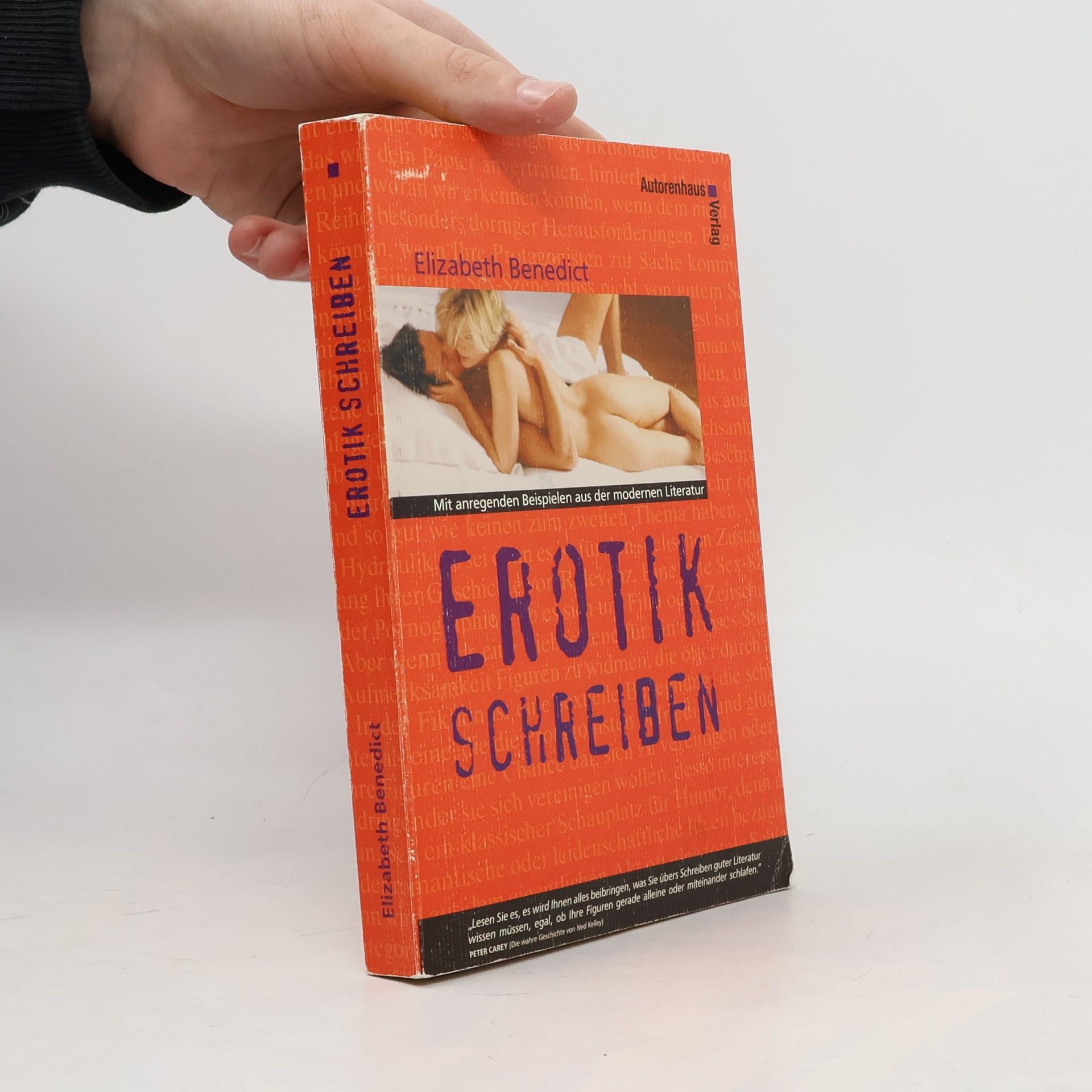 Elizabeth Benedict Erotik schreiben