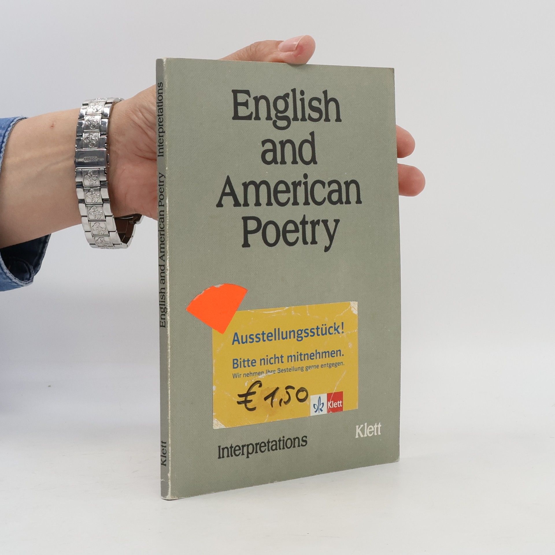 English and American Poetry