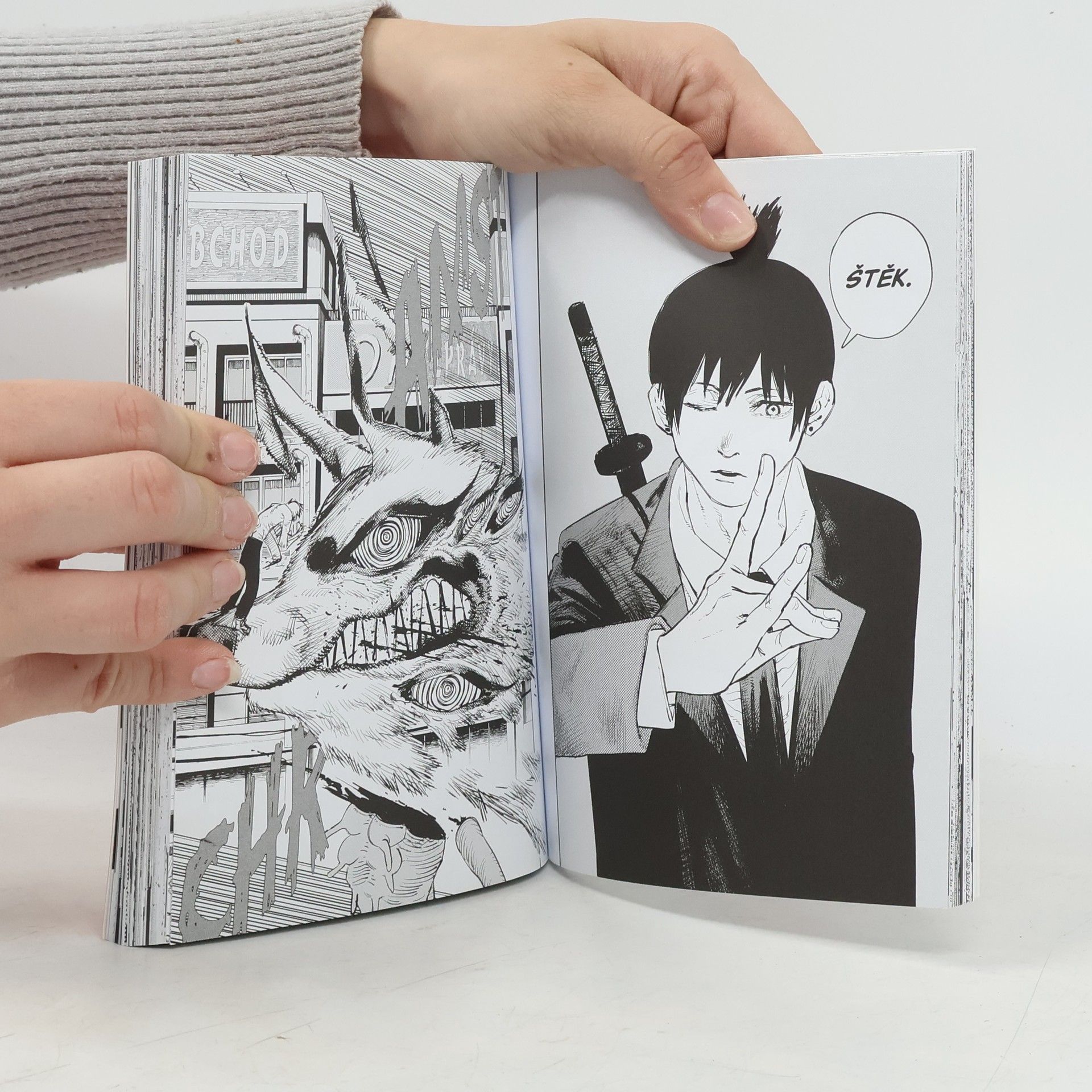 Tatsuki Fujimoto Chainsaw man. 2, Motorovka vs. netopýr