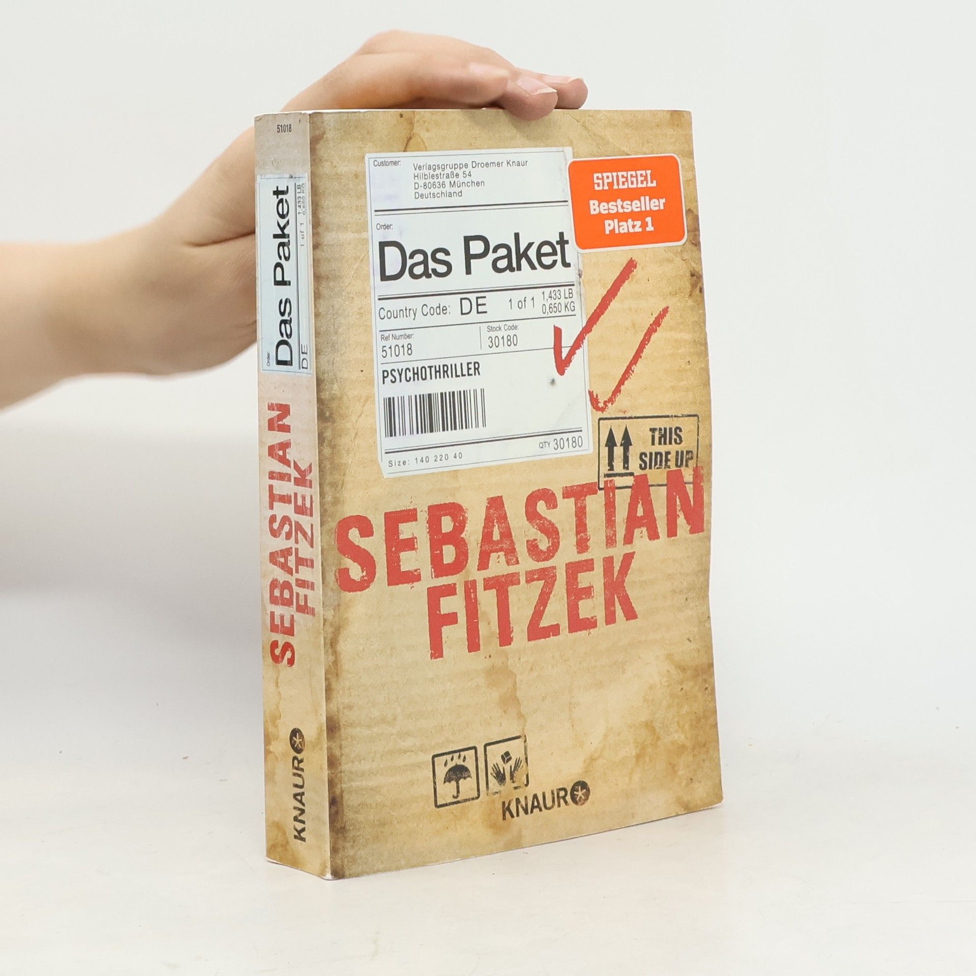 Sebastian Fitzek Das Paket
