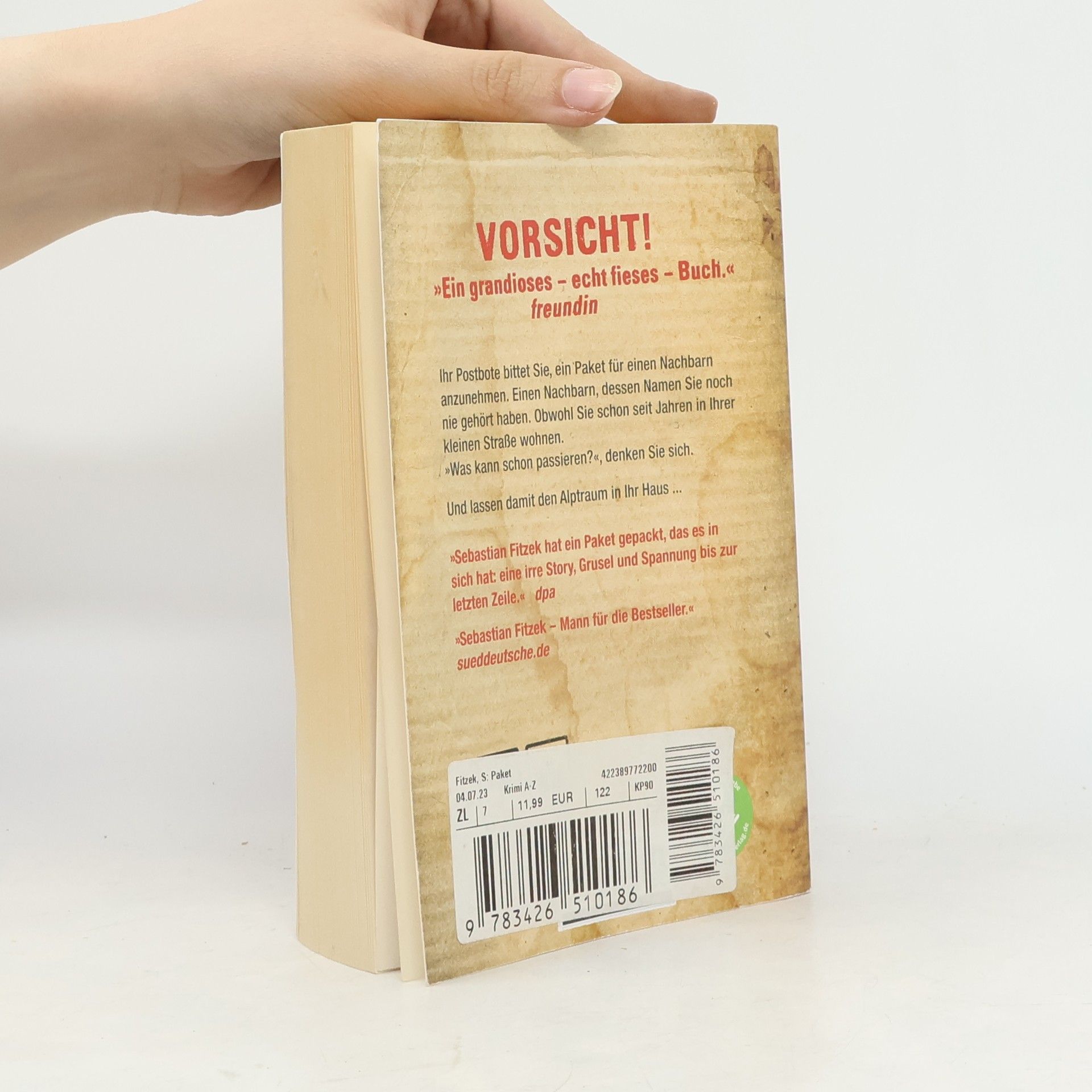 Sebastian Fitzek Das Paket