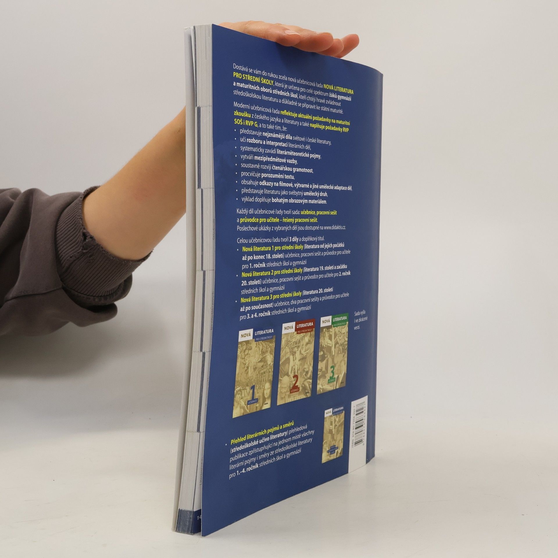 Lukáš Borovička Nová literatura pro střední školy. Učebnice 1