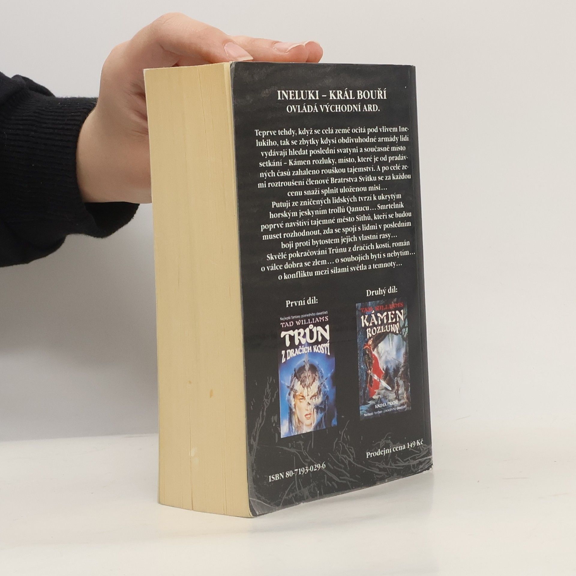Tad Williams Kámen rozluky. Kniha druhá