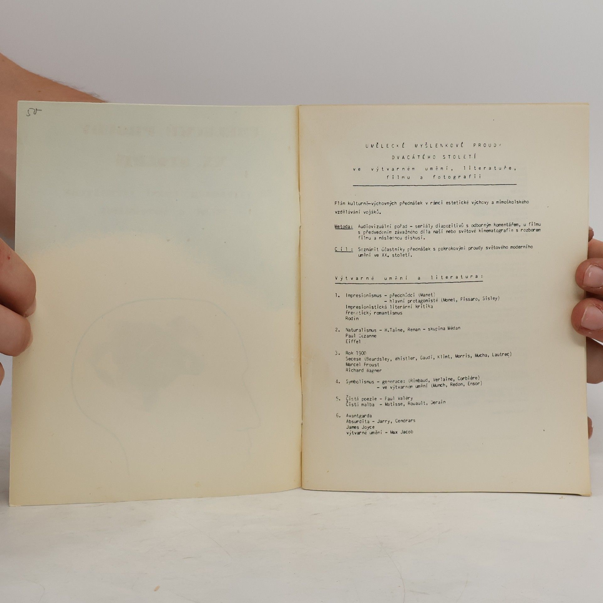 Autorenkollektiv Umělecké proudy XX. století ve výtvarném umění, literatuře, filmu a fotografii
