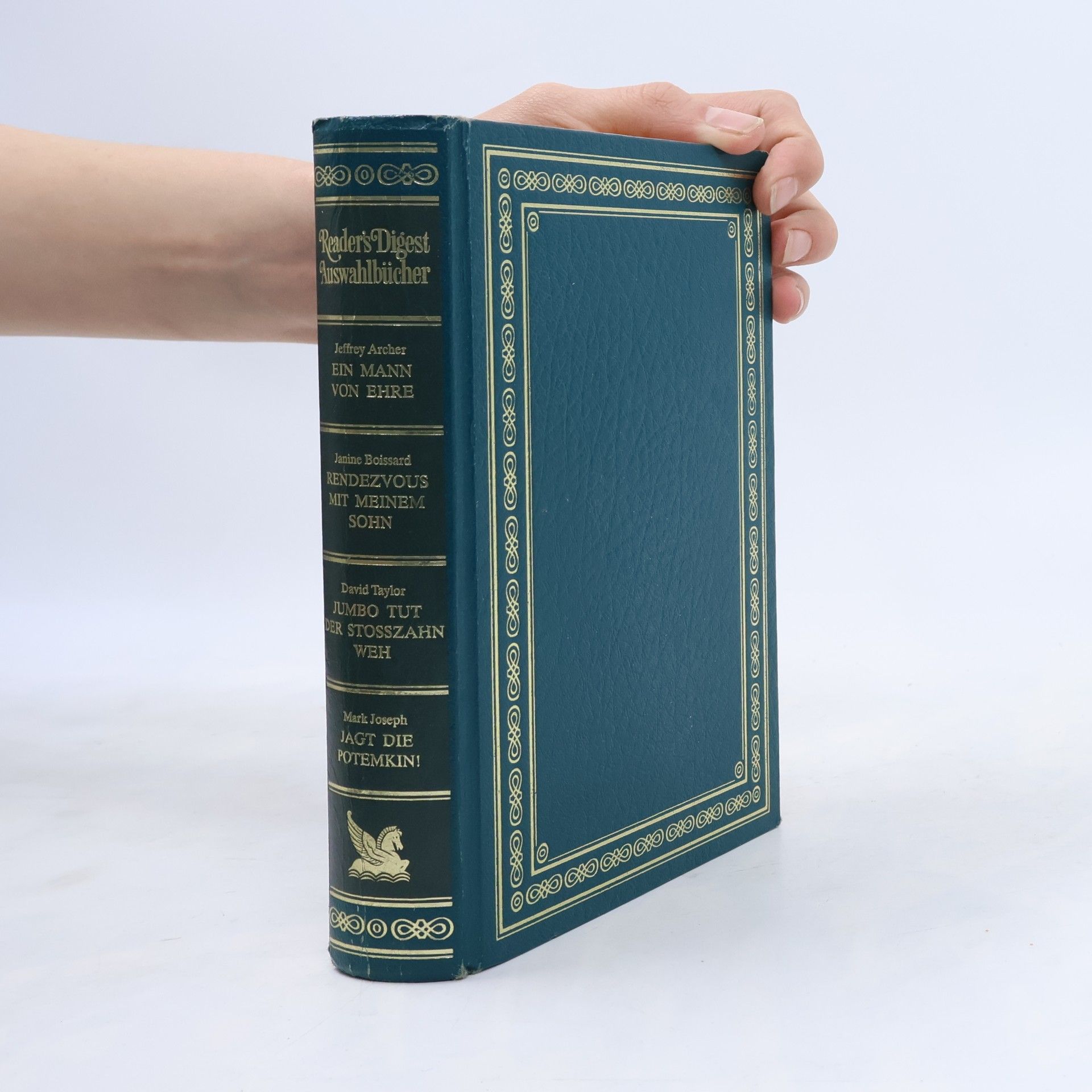 Reader's Digest Auswahlbücher. Ein Mann von Ehre. Rendezvous mit meinem Sohn. Jumbo tut der Stoßzahn weh. Jagt die Potemkin!