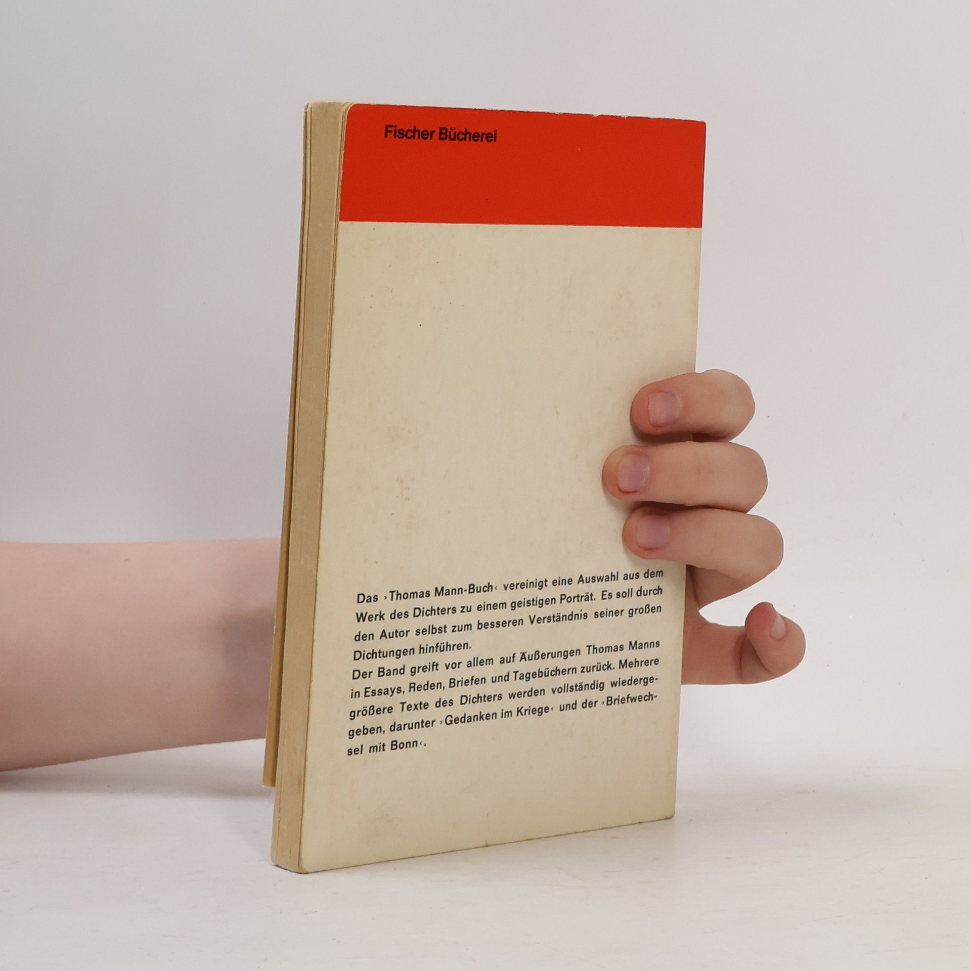 Various authors Das Thomas Mann-Buch