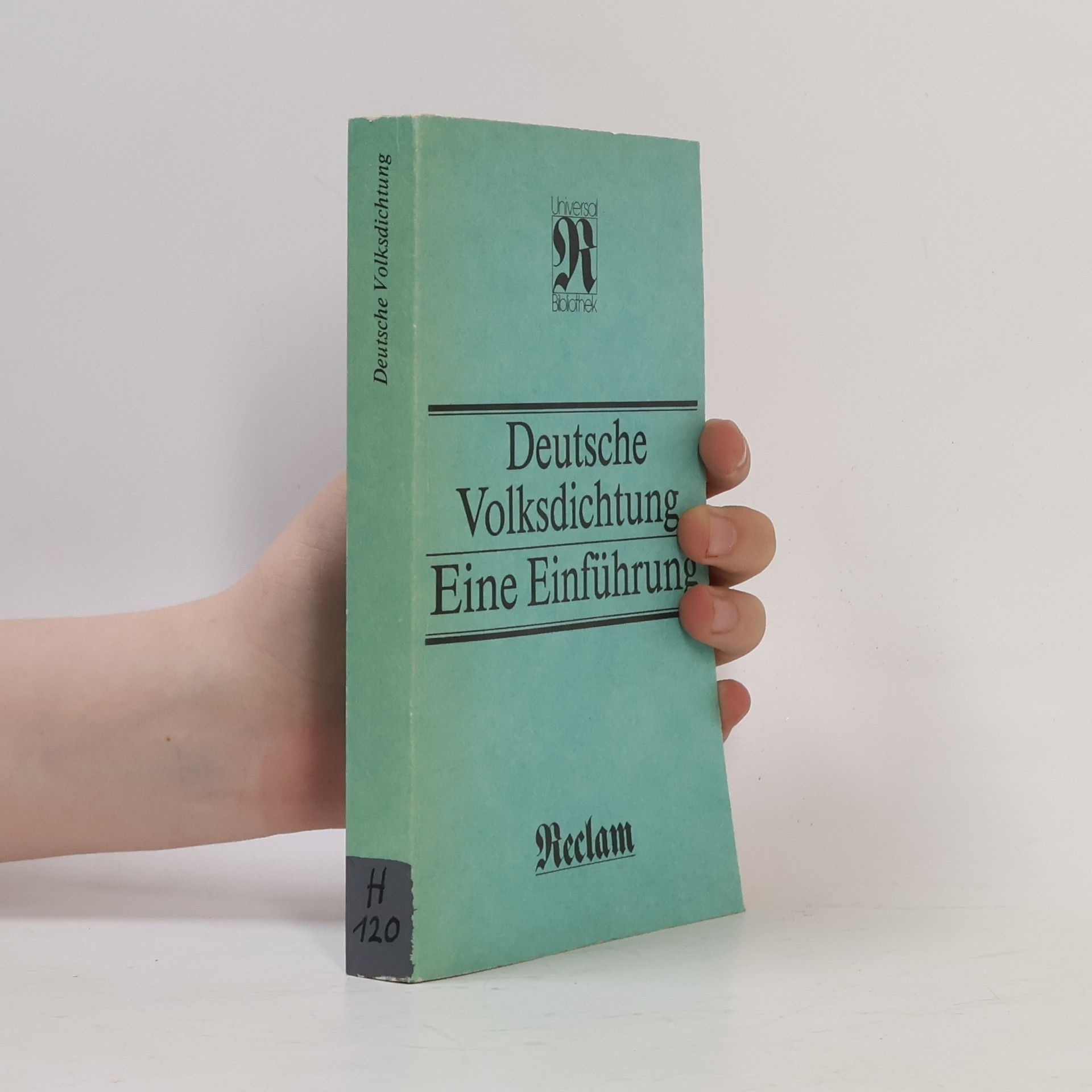 Various authors Deutsche Volksdichtung. Eine Einführung
