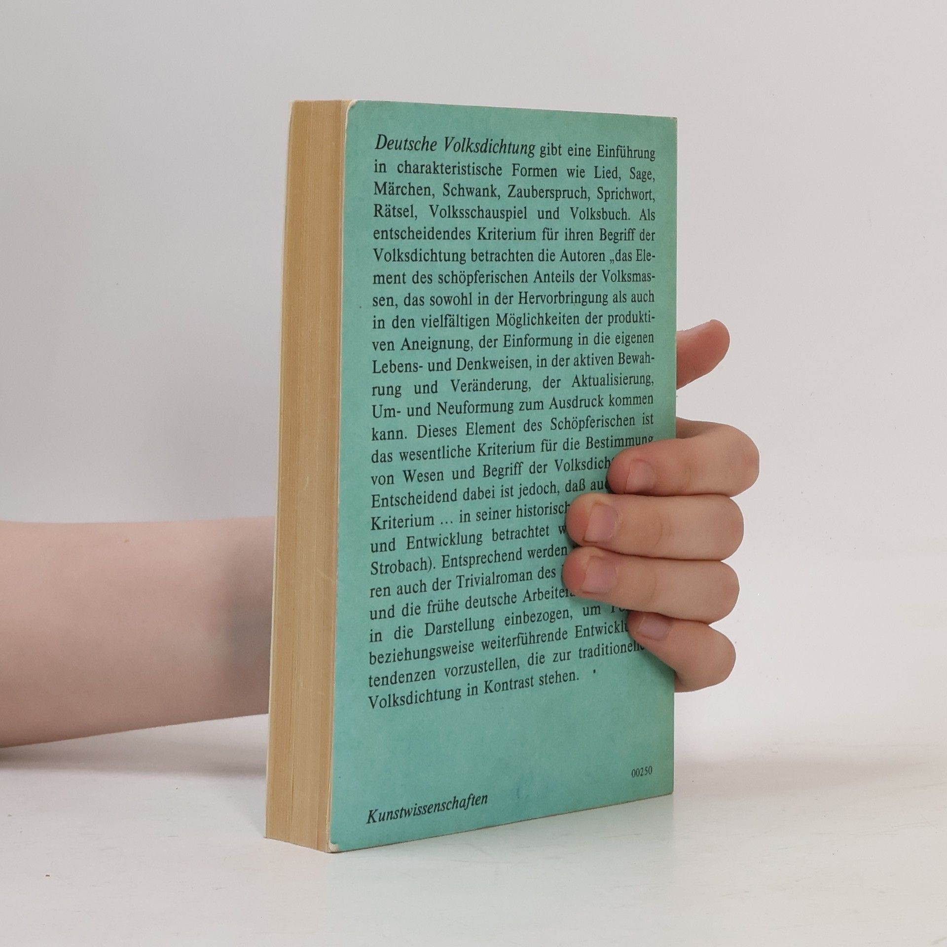 Various authors Deutsche Volksdichtung. Eine Einführung