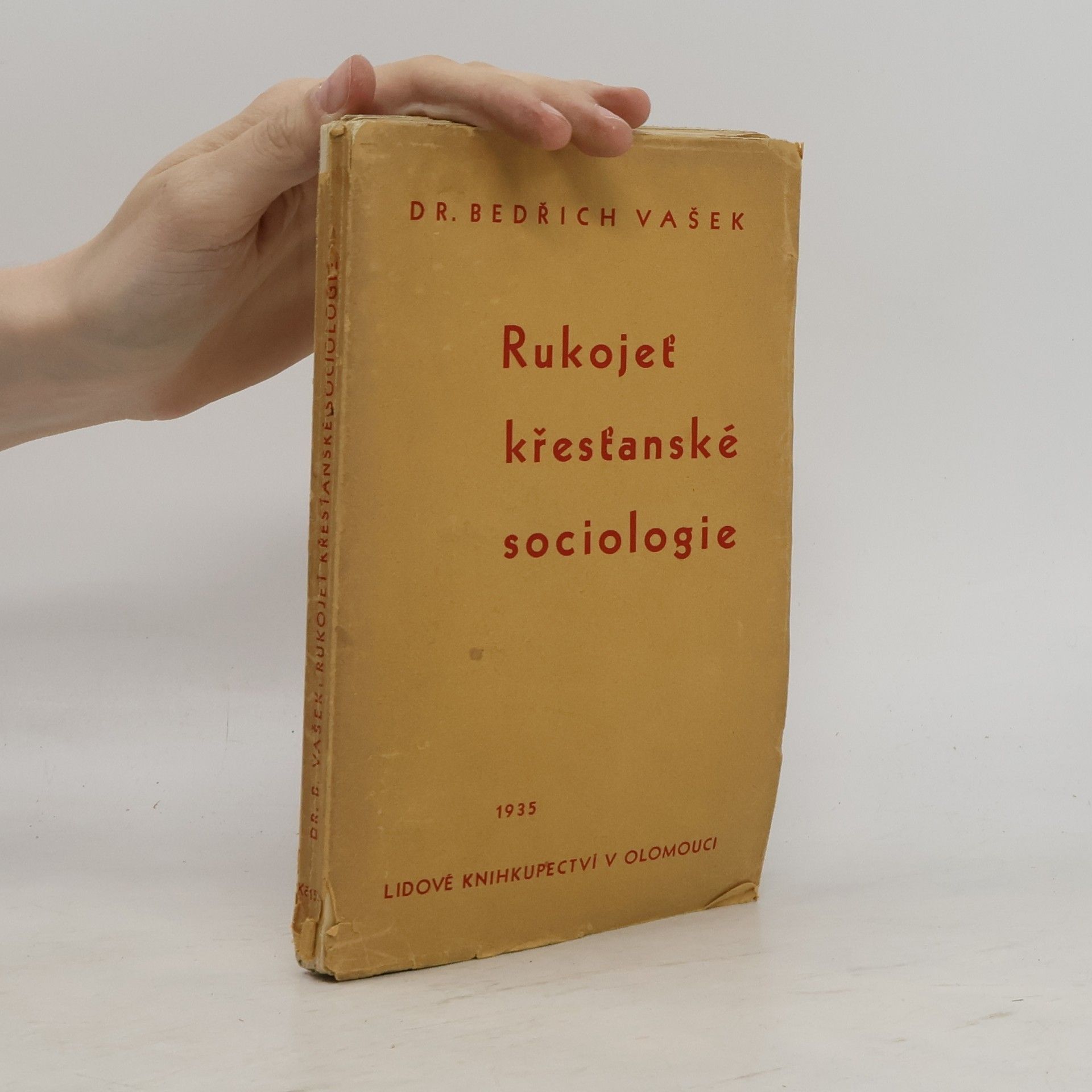Bedřich Vašek Rukojeť křesťanské sociologie