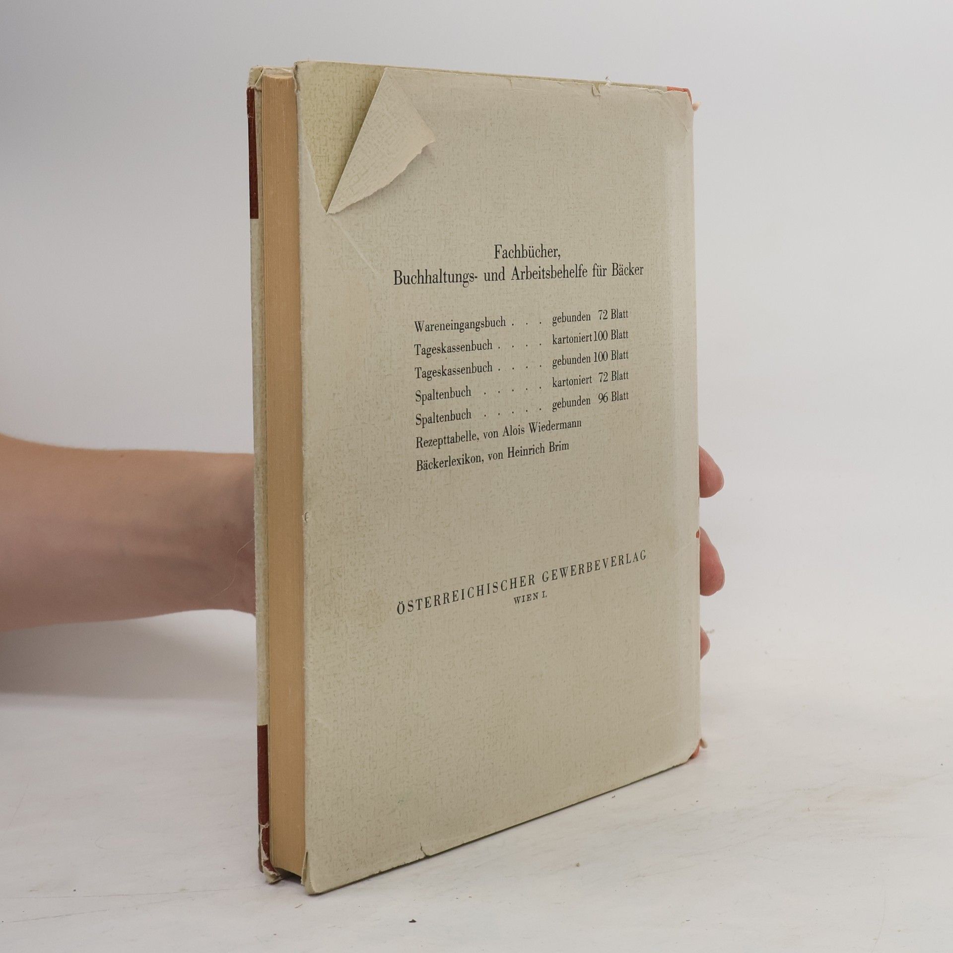 Autorenkollektiv Fachkunde für Bäcker