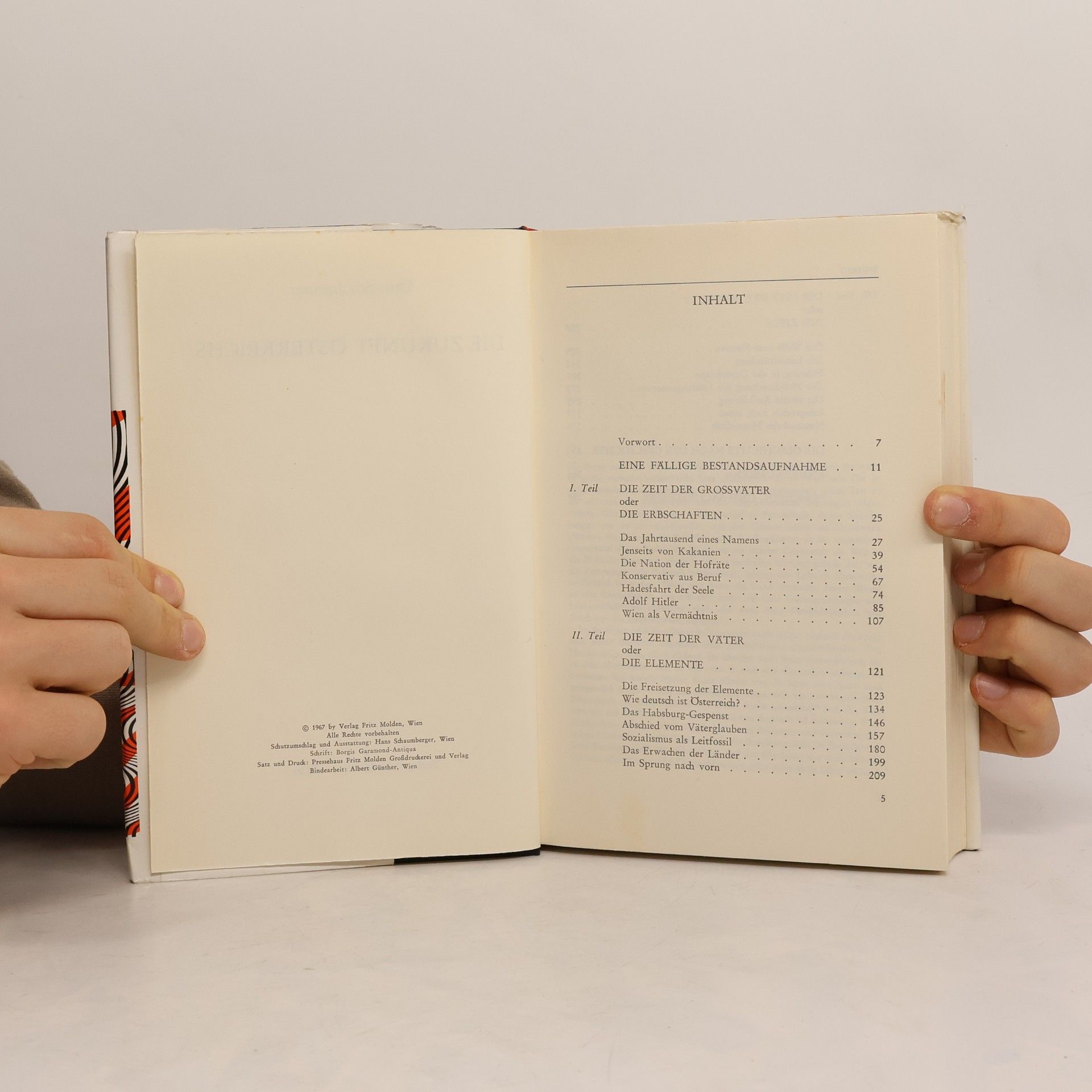 Otto Schulmeister Die zukunft Österreichs