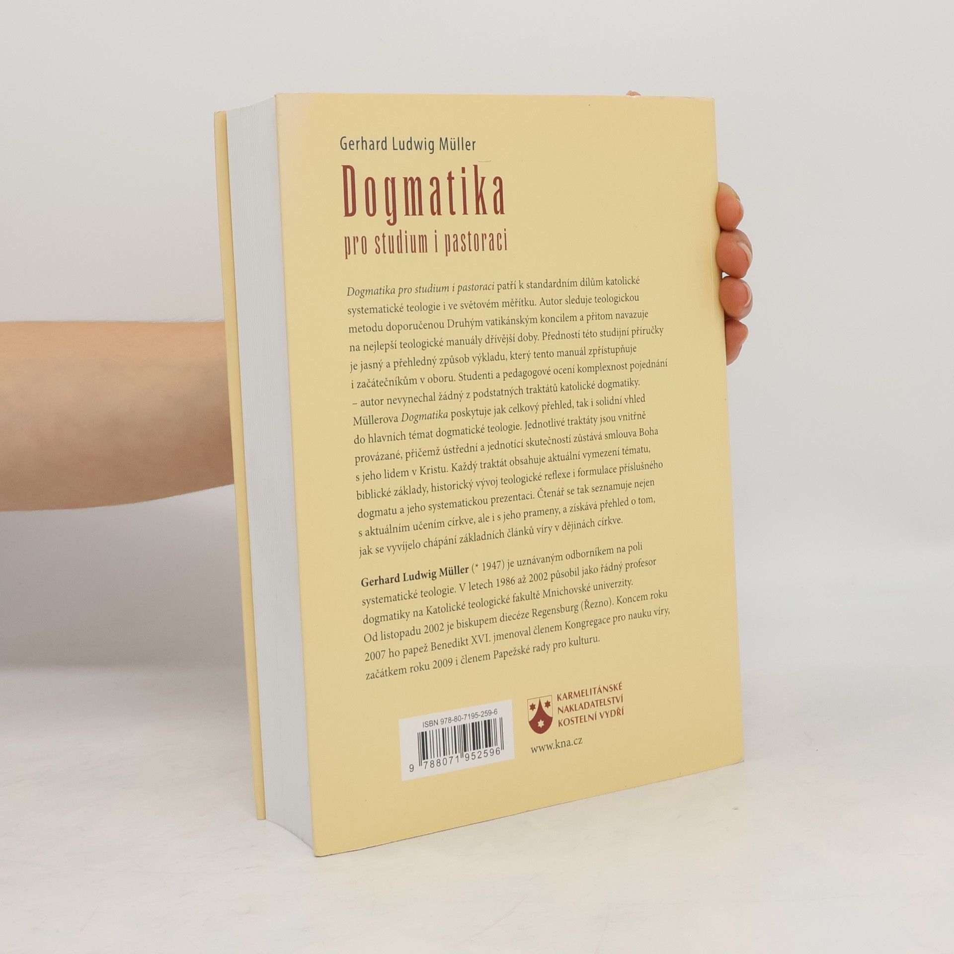 Gerhard Ludwig Müller Dogmatika pro studium i pastoraci