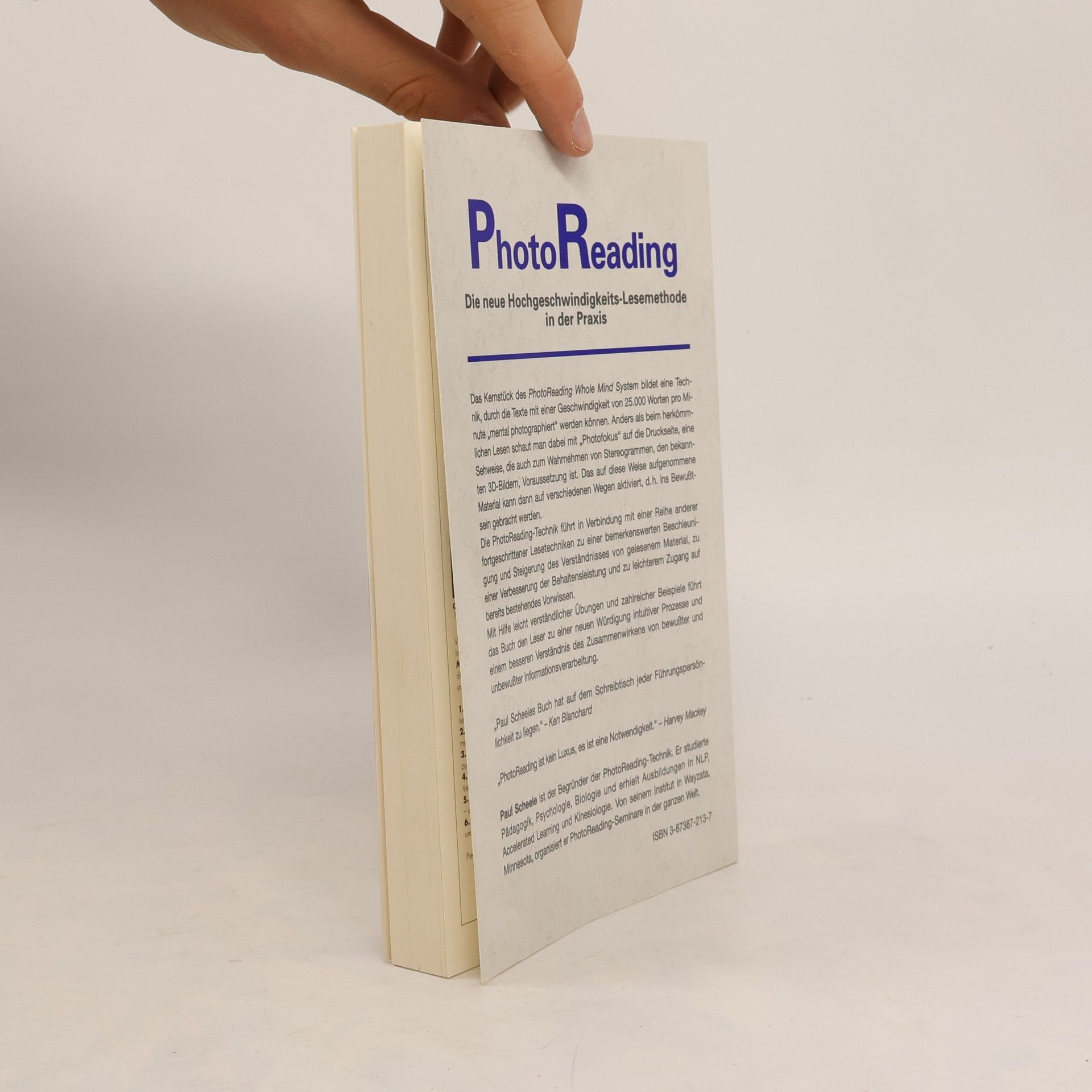 Paul R. Scheele PhotoReading
