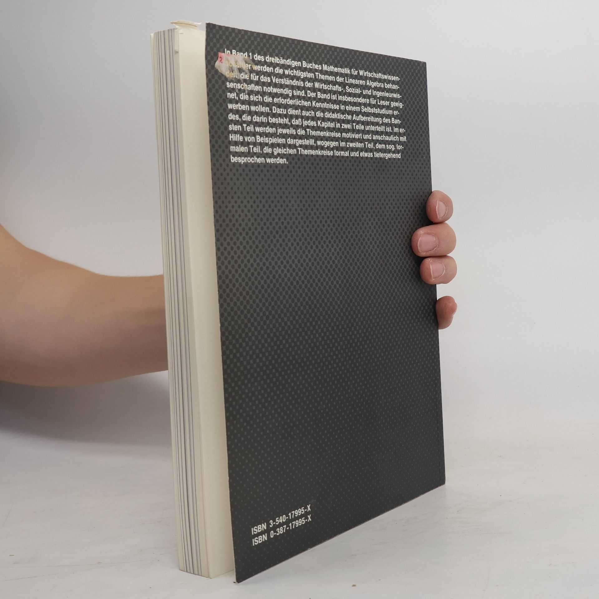 Tomáš Gál Heidelberger Lehrtexte Wirtschaftswissenschaften - 1: Mathematik für Wirtschaftswissenschaftler
