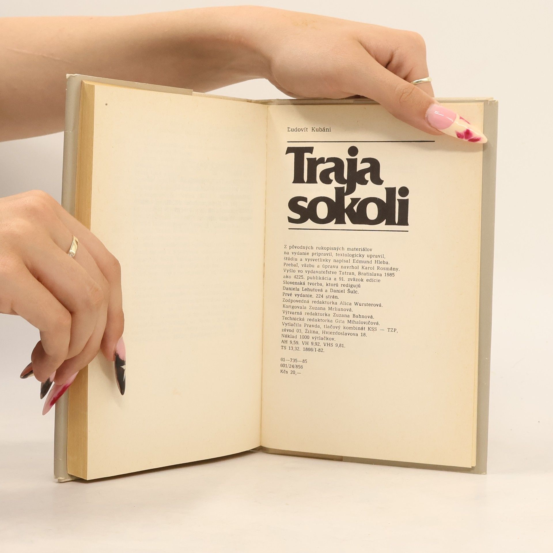 Ľudovít Kubáni Traja sokoli