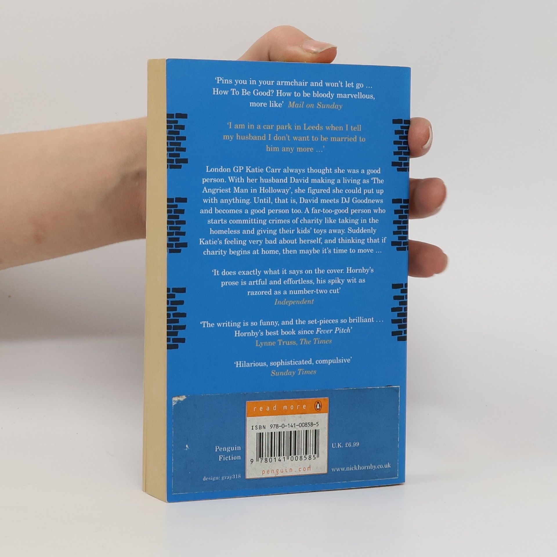 Nick Hornby How to be good