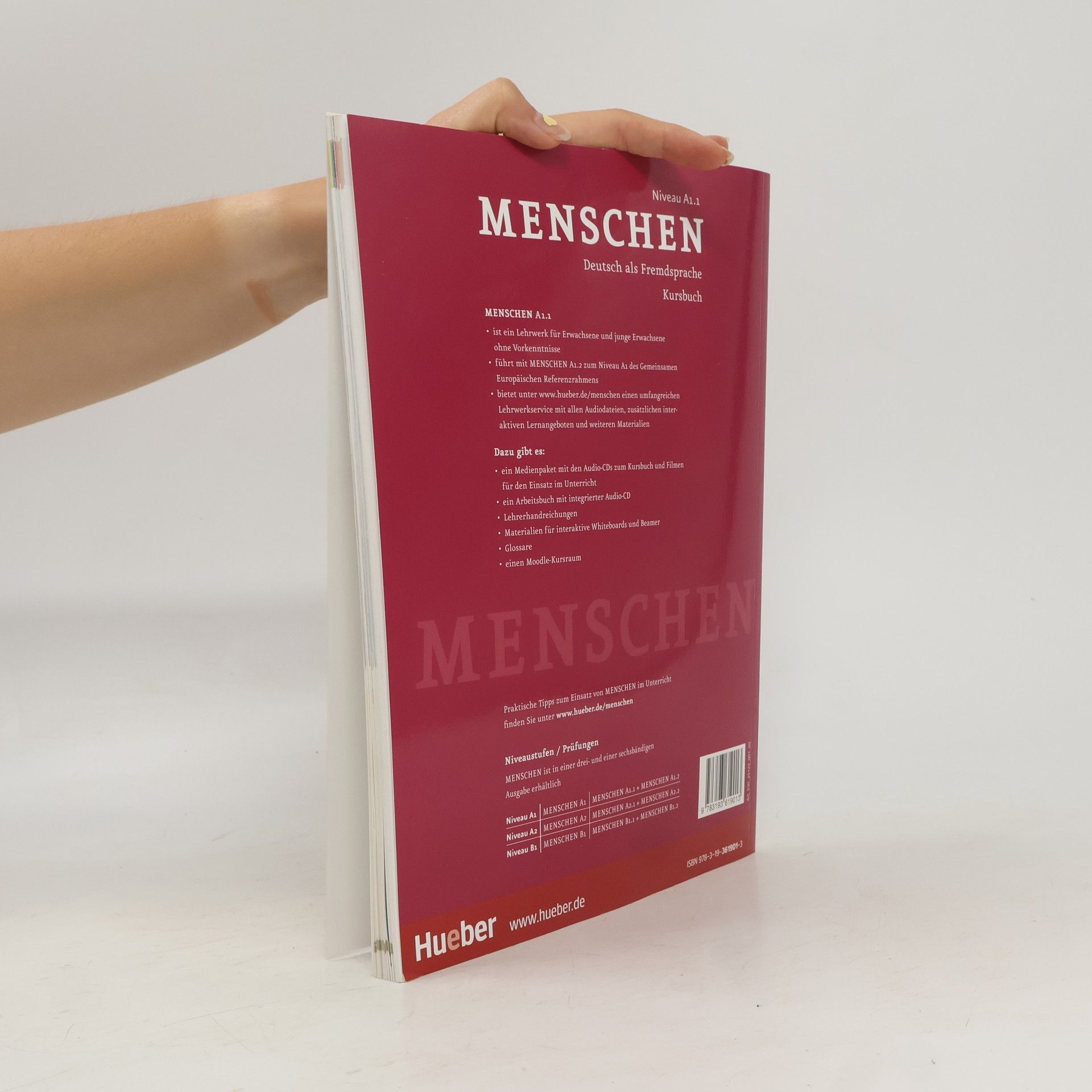 Sandra Evans Menschen A1.1. Deutsch als Fremdsprache. Kursbuch