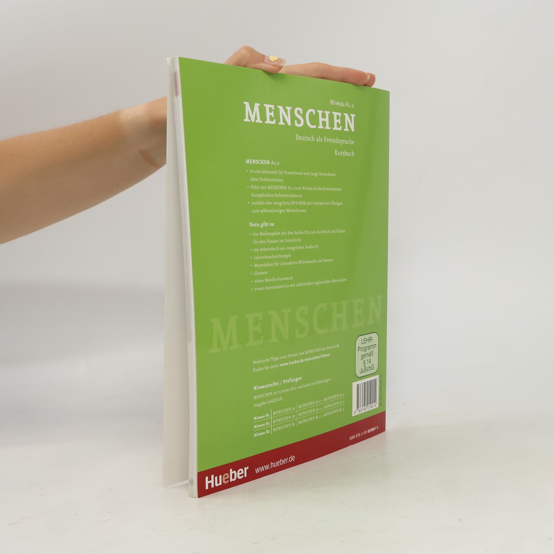 Sandra Evans Menschen : Deutsch als Fremdsprache : Kursbuch. A1.2