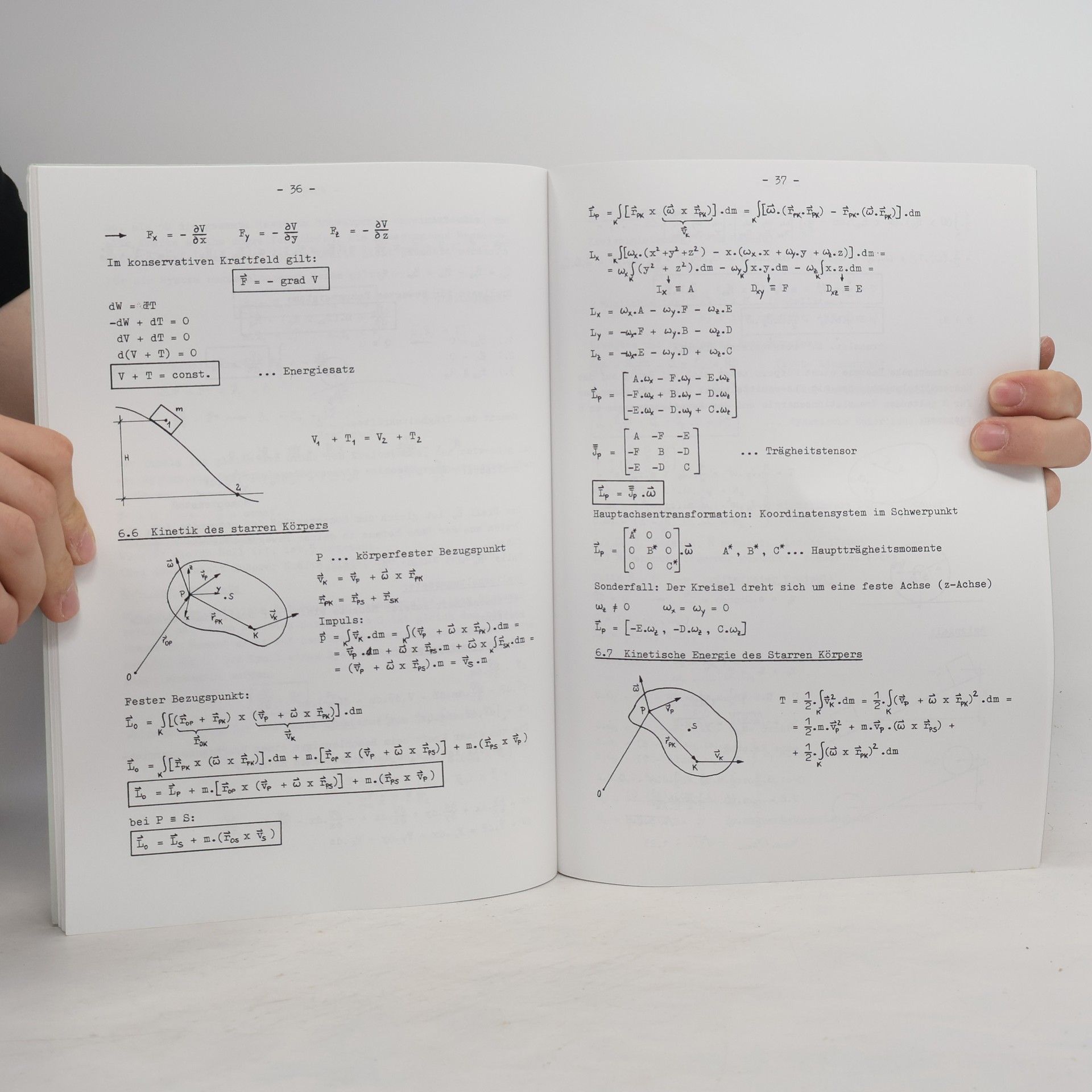 Autorenkollektiv Vorlesungsmitschrift Mechanik f. TPH