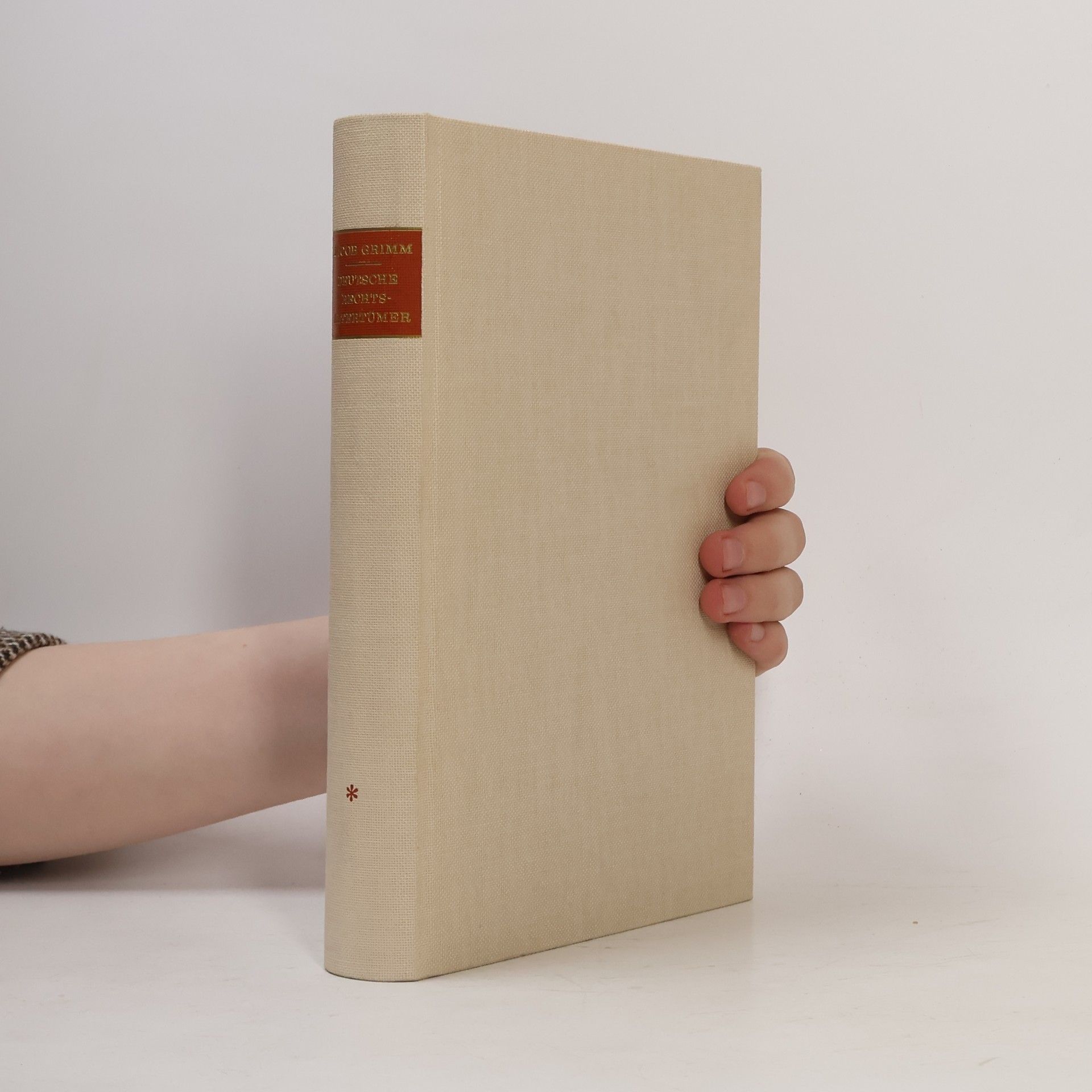 Jacob Grimm Deutsche Rechtsaltertümer 2
