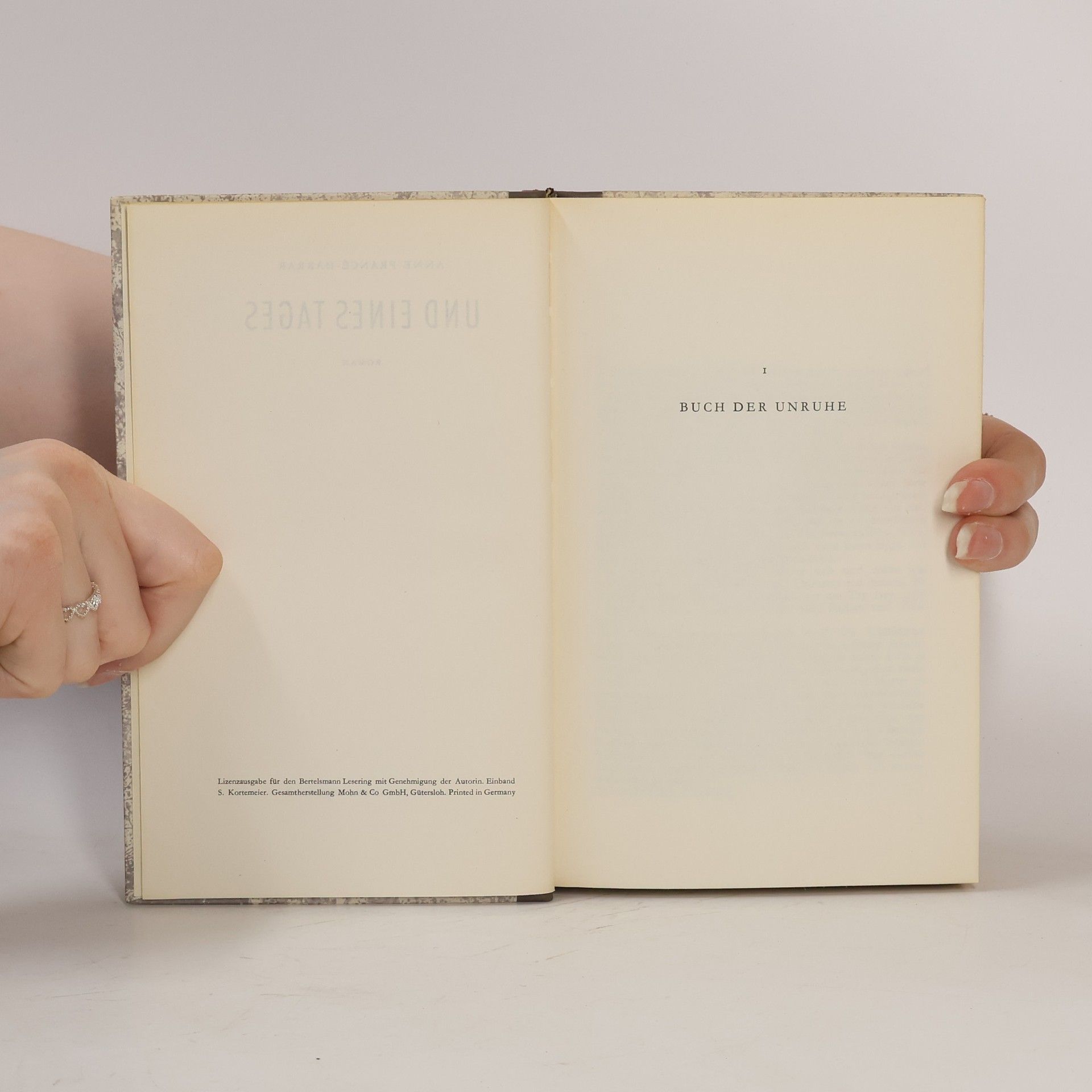 Anne Francé-Harrar Und eines Tages