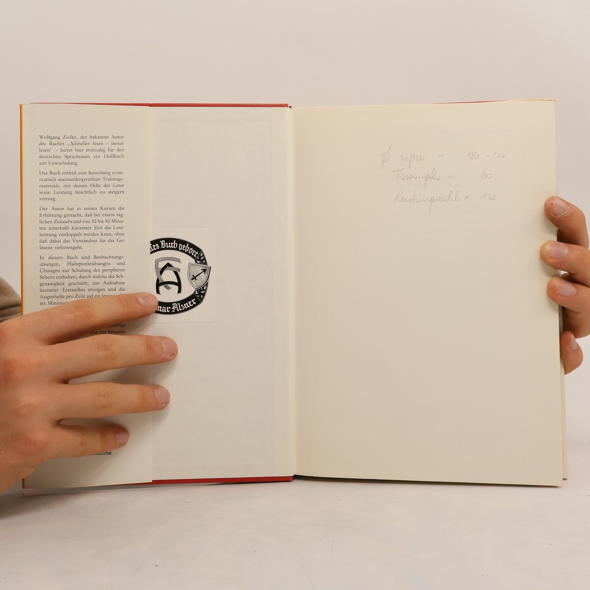 Wolfgang Zielke Schneller lesen selbst Trainiert