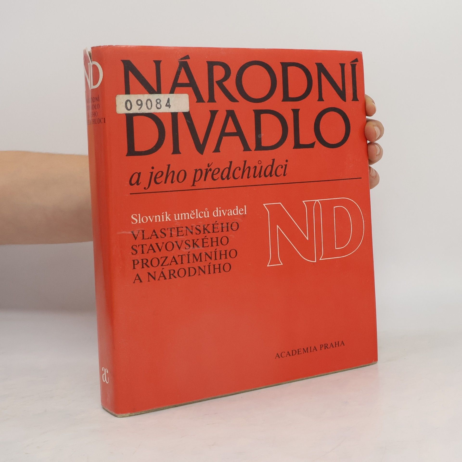 Vladimír Procházka Národní divadlo a jeho předchůdci
