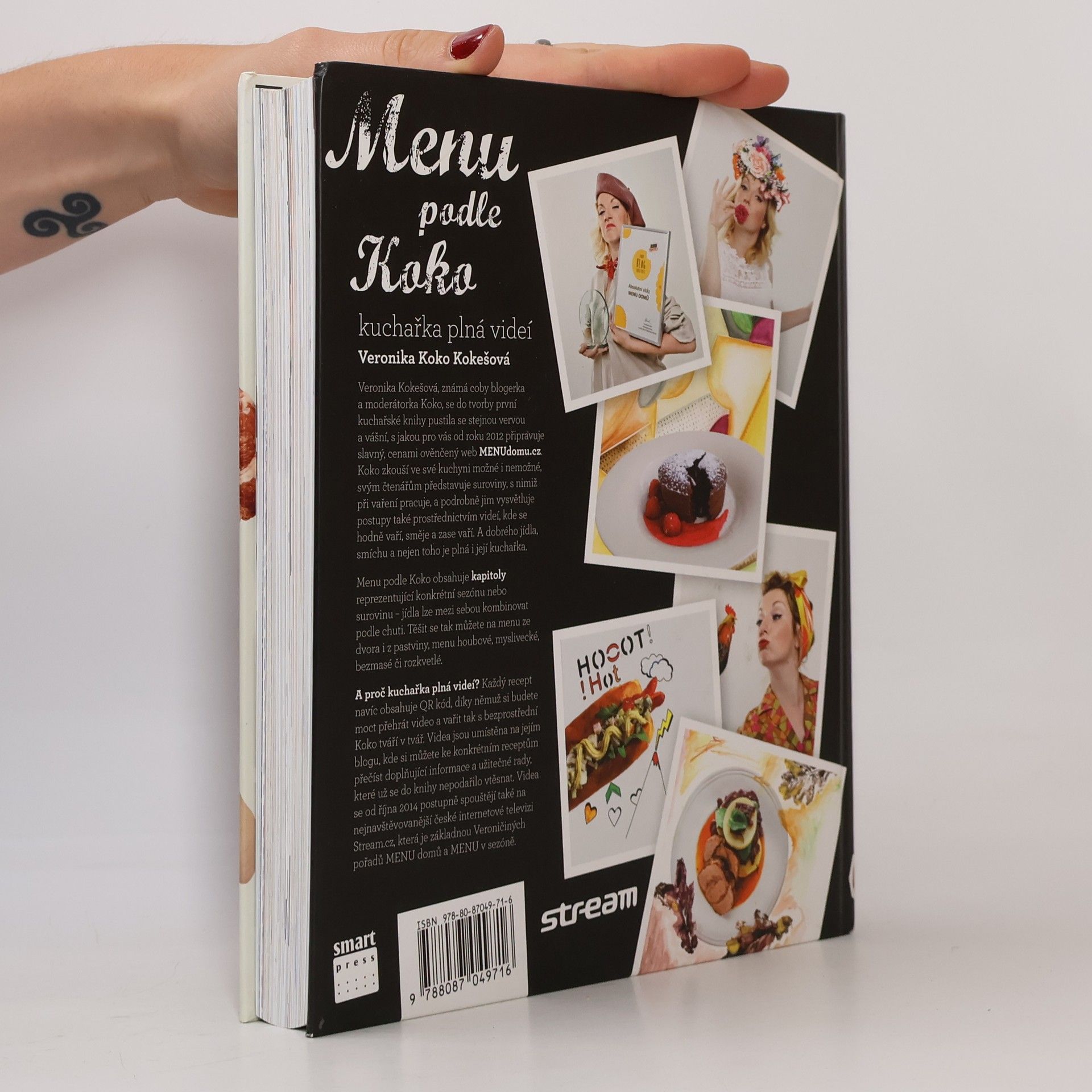 Veronika Koko Kokešová Menu podle Koko. Kuchařka plná videí