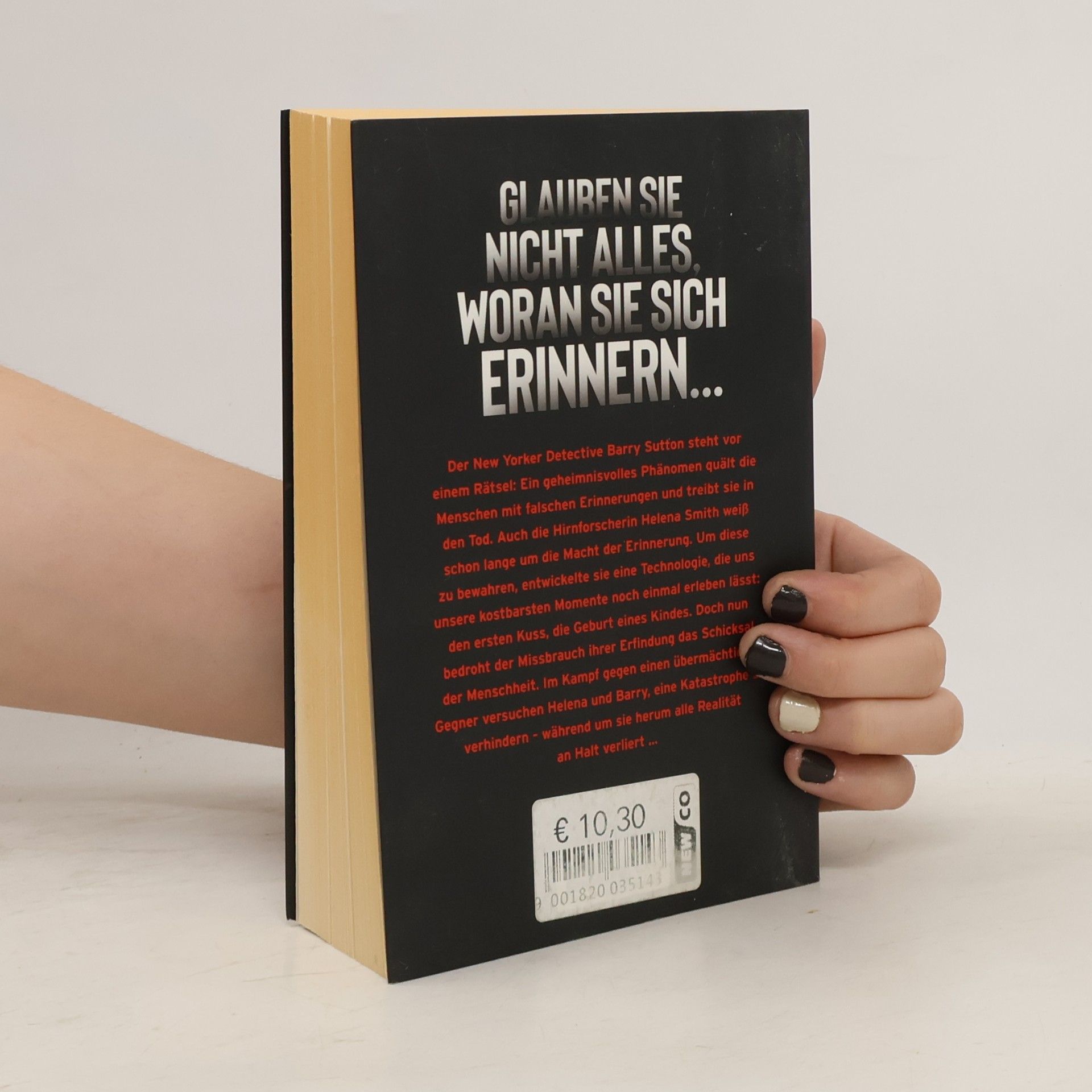 Blake Crouch Gestohlene Erinnerung