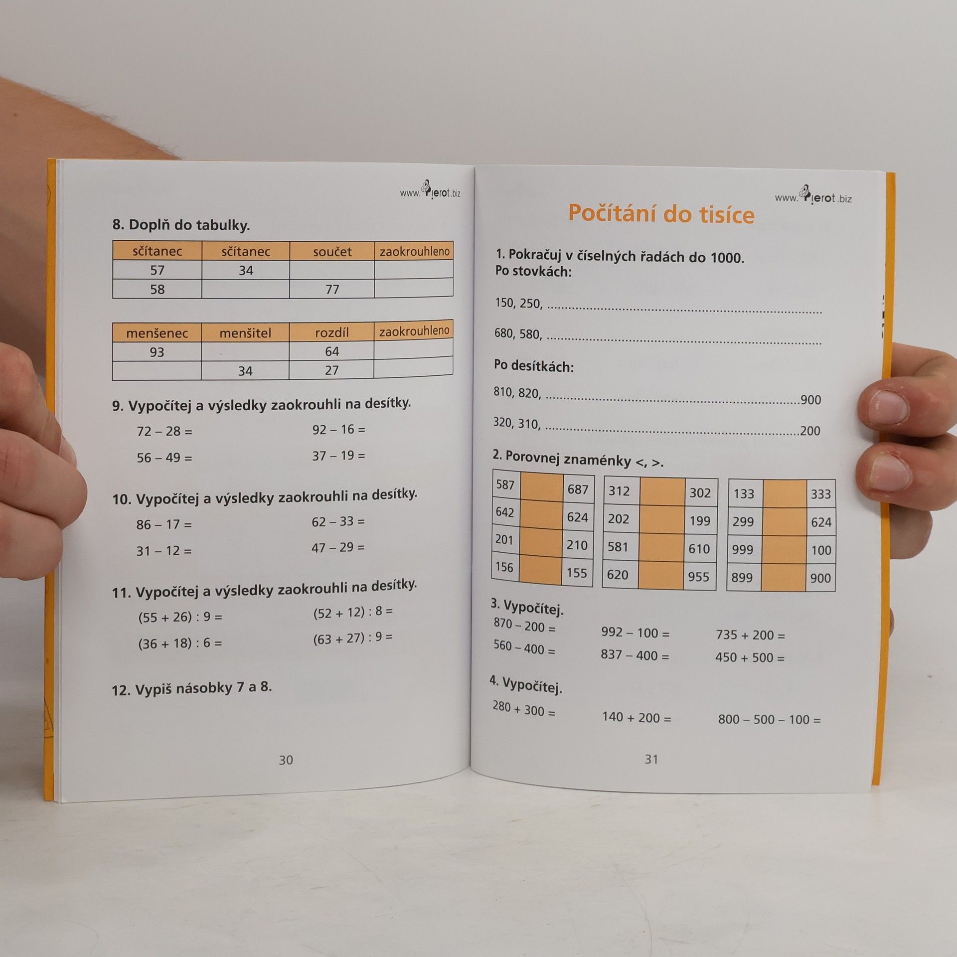 Petr Šulc Pětiminutovky z matematiky pro 3. ročník - vyhovuje RVP pro základní vzdělávání