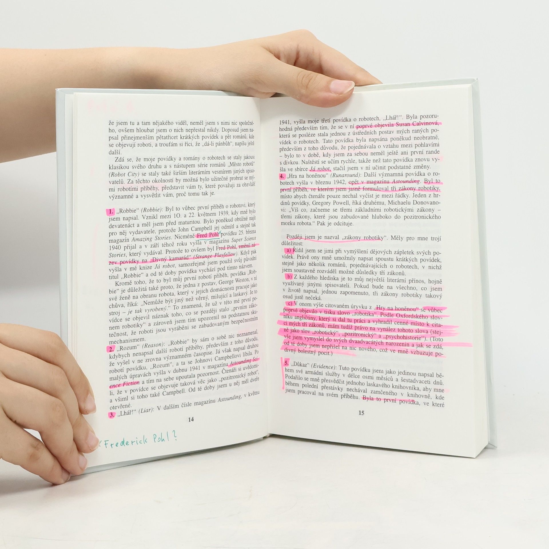 Isaac Asimov Robouniversum Isaaca Asimova, Vize robotů. 1.