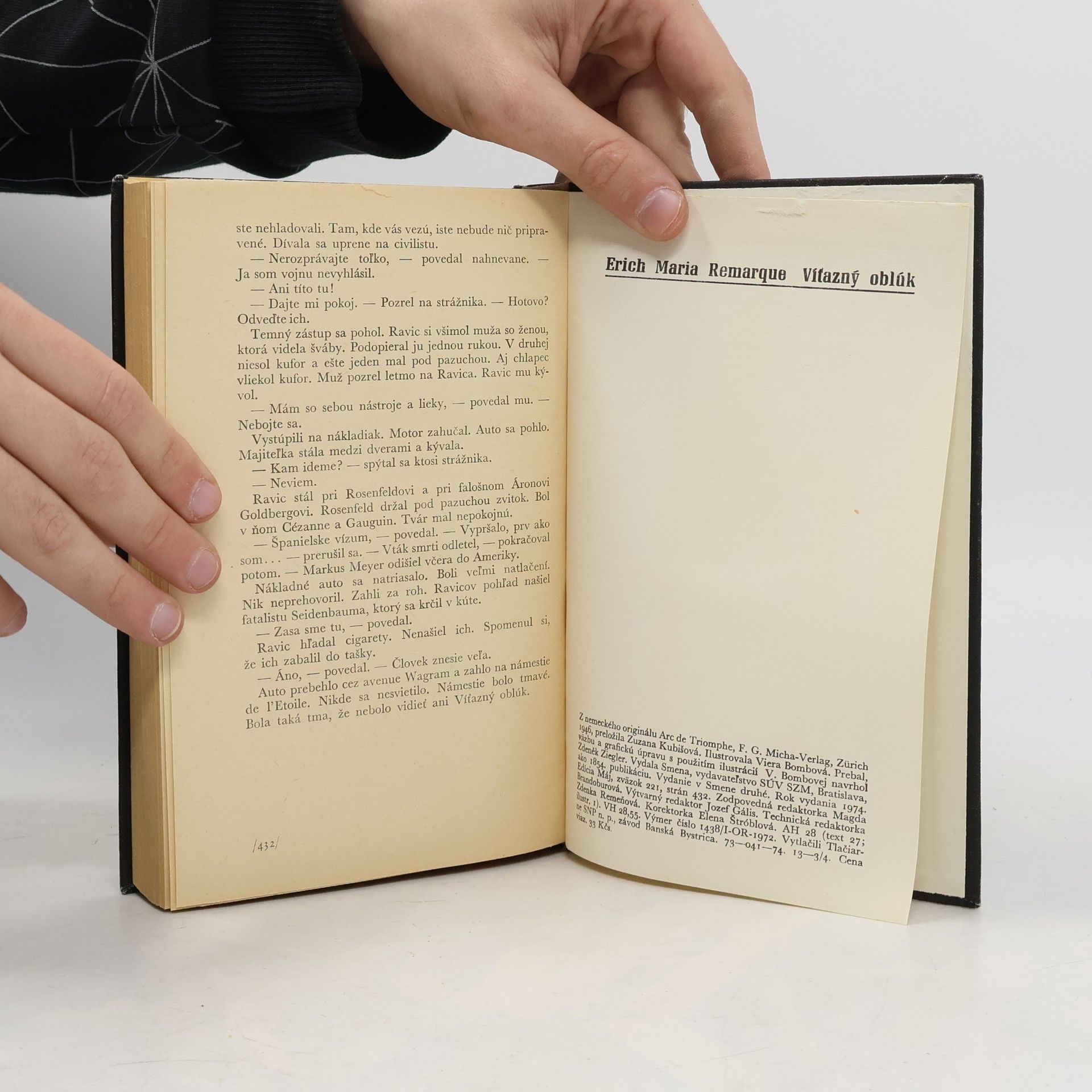 Erich Maria Remarque Víťazný oblúk