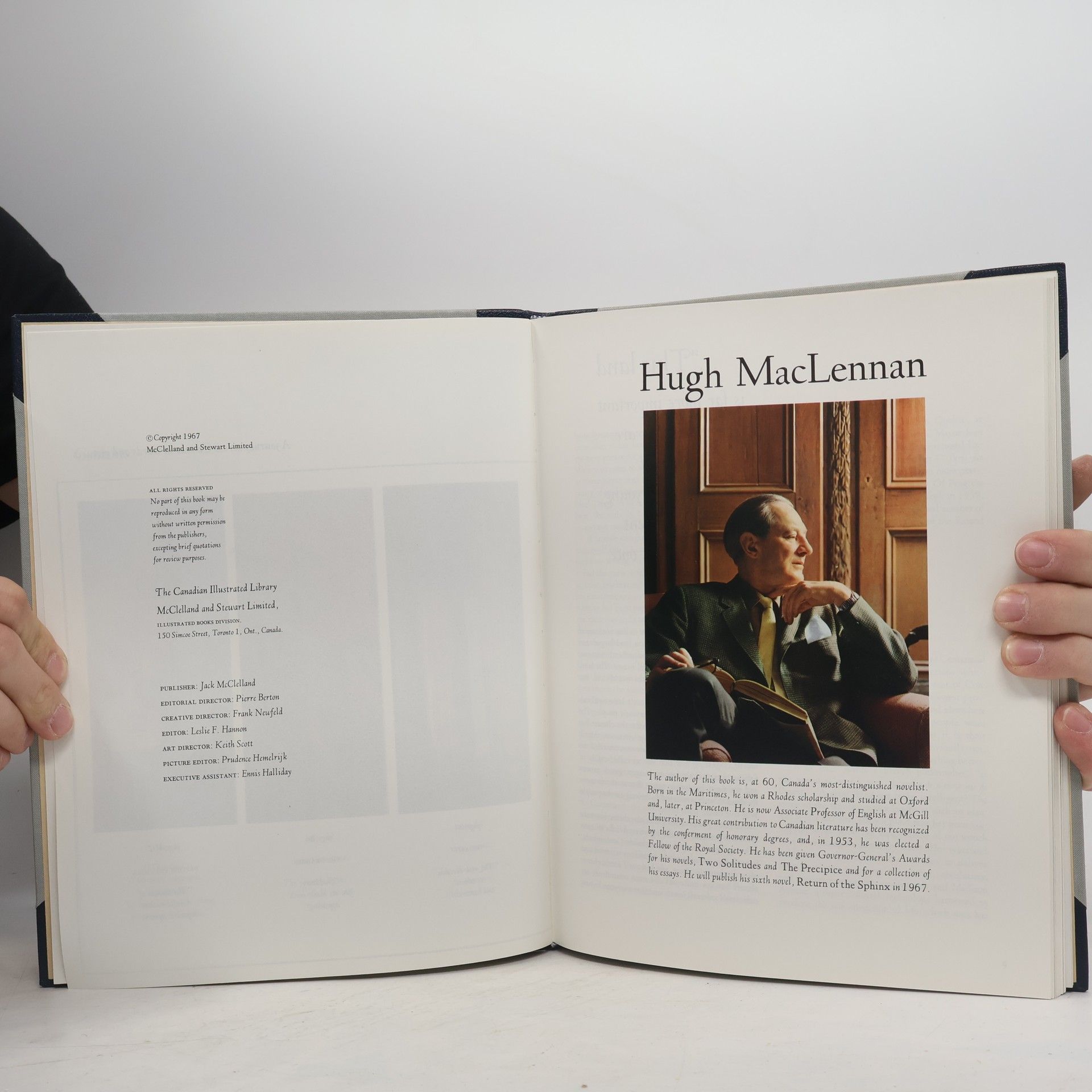 Hugh Mac Lennan The Colour of Canada