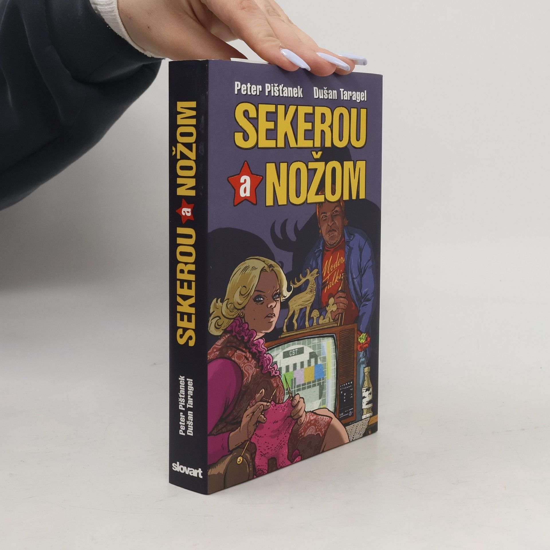 Dušan Taragel Sekerou a nožom
