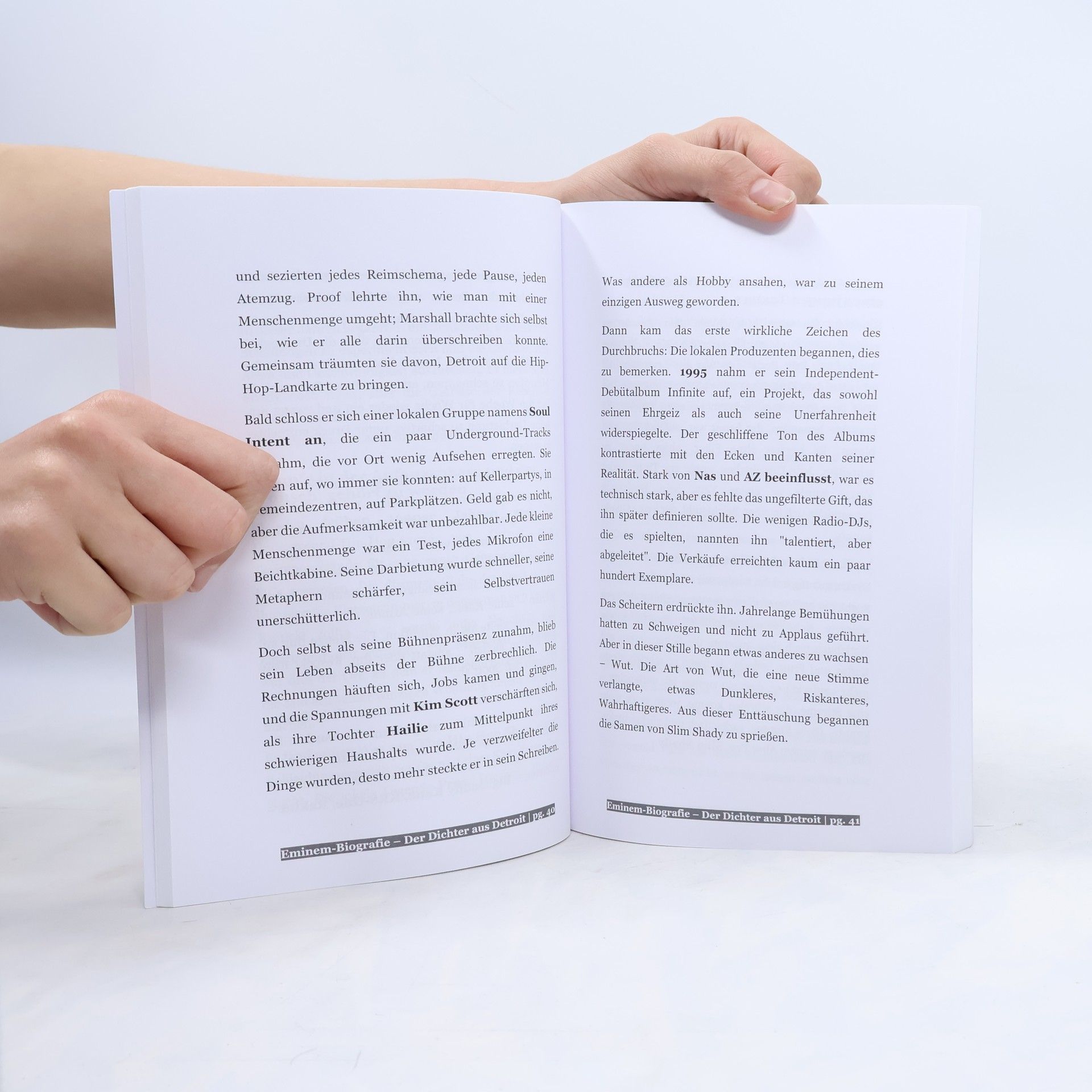 Mark Griffin Eminem-Biografie: Die Geschichte des Mannes, dessen Stimme die Welt erschütterte: Der Detroiter Dichter, der Musik, Kultur und die Bedeutung des Überlebens veränderte