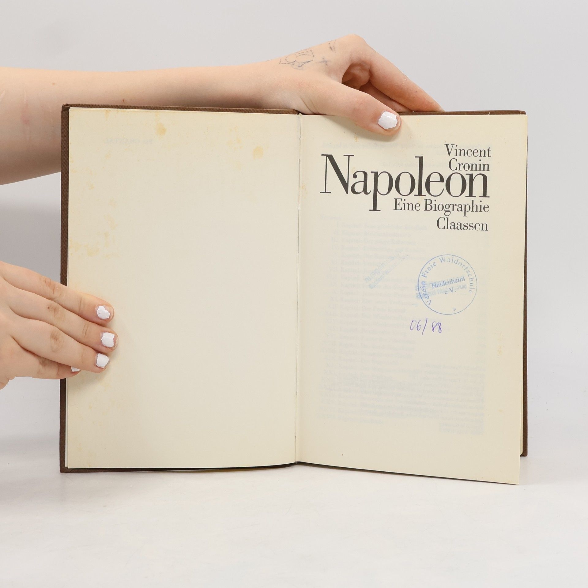 Vincent Cronin Napoleon