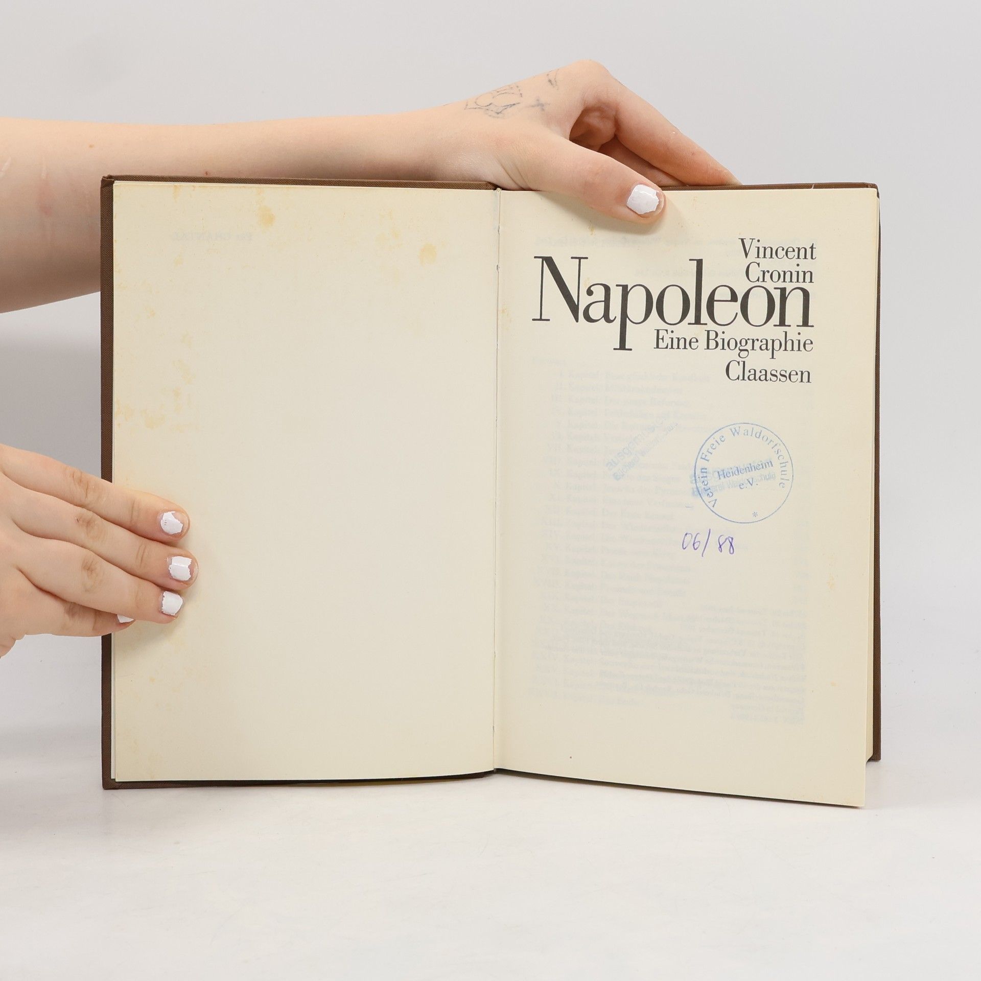 Vincent Cronin Napoleon