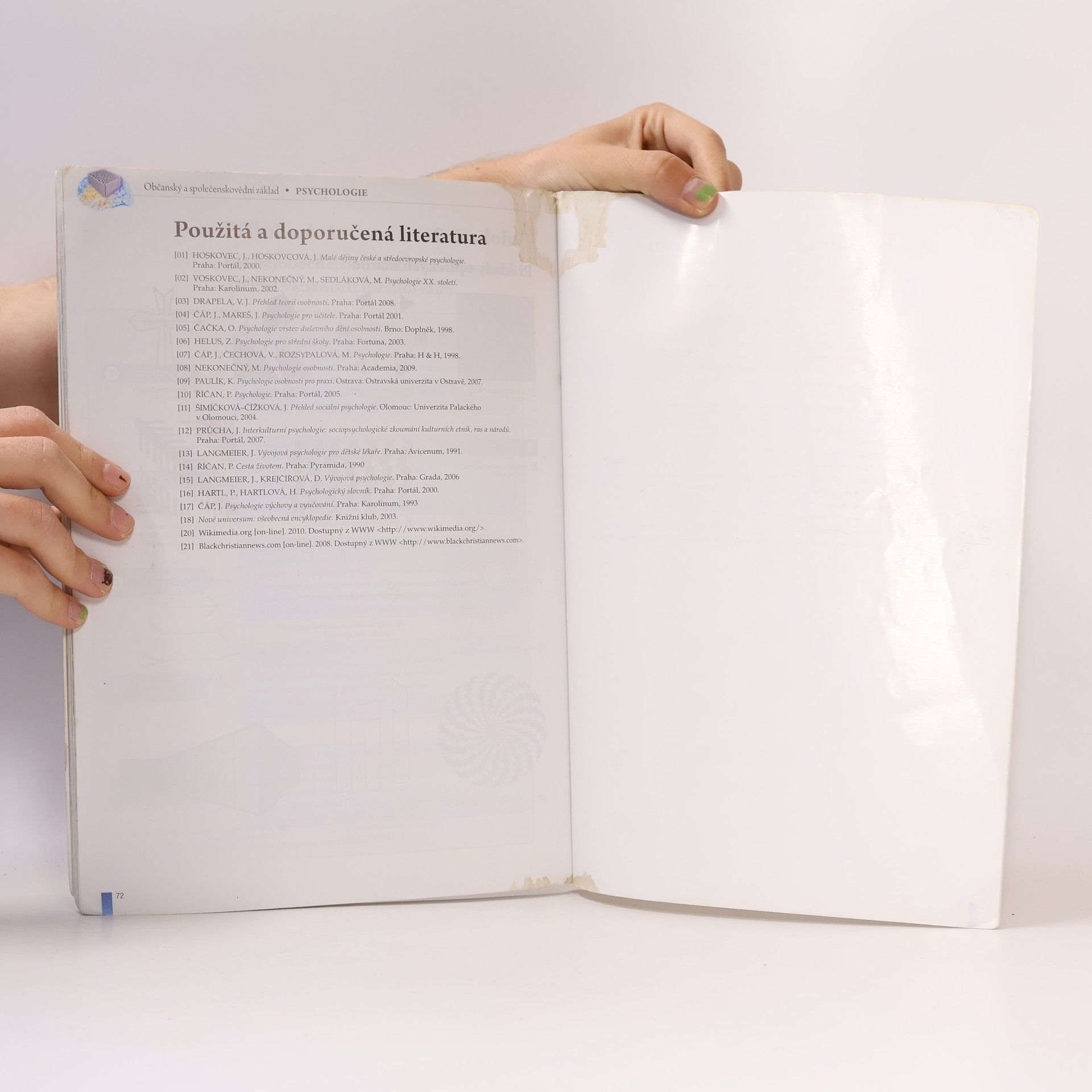 Ladislava Doležalová Občanský a společenskovědní základ. Psychologie
