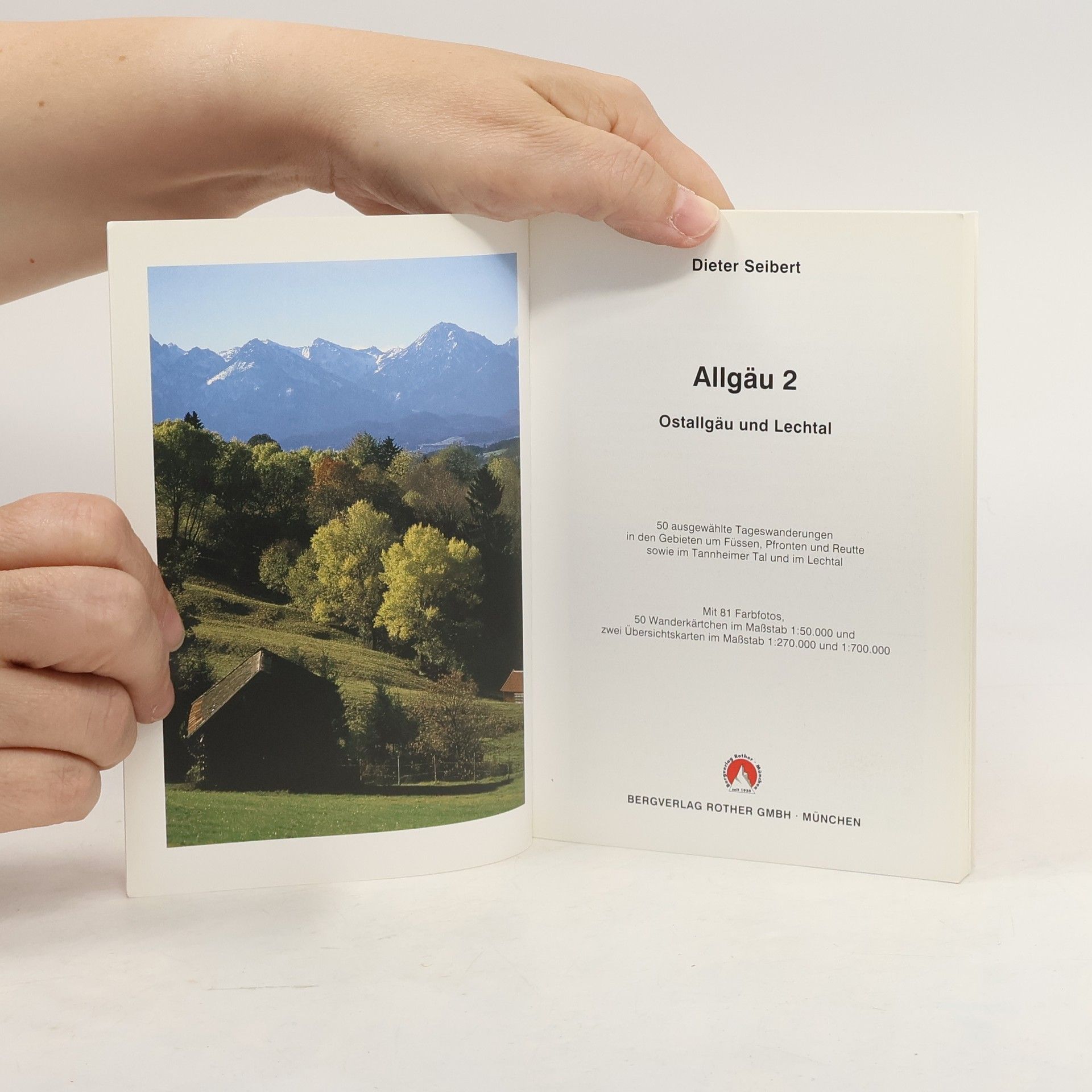 Hans-Dieter Seibert Rother Wanderführer - 2: Allgäu